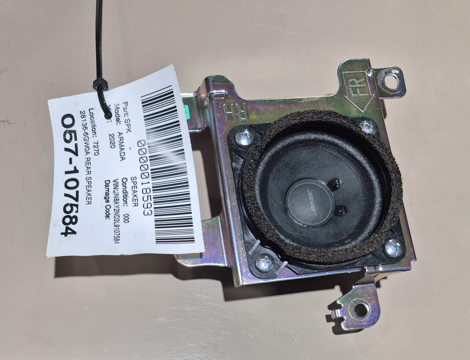 Rear Speaker · 1