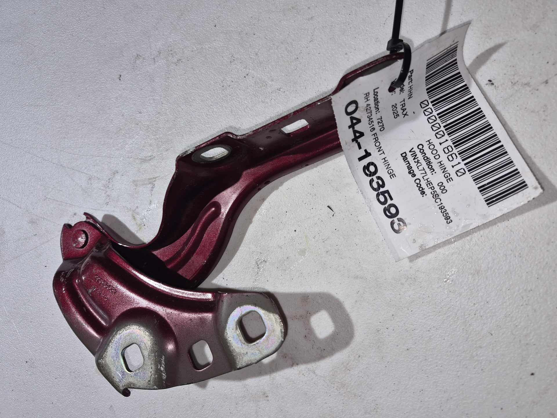Rh Front Hinge · 1