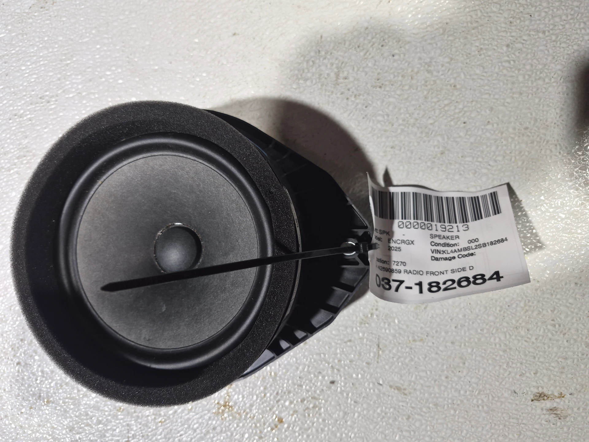 Lh Radio Front Side Door Speaker · 1