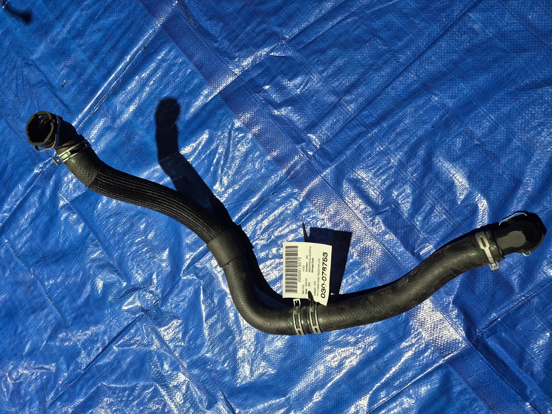 Hose Radiator Lower · 1