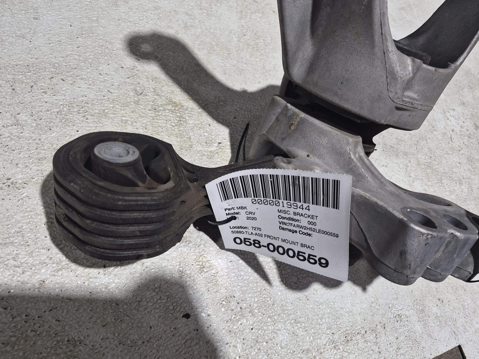 Front Mount Bracket · 2