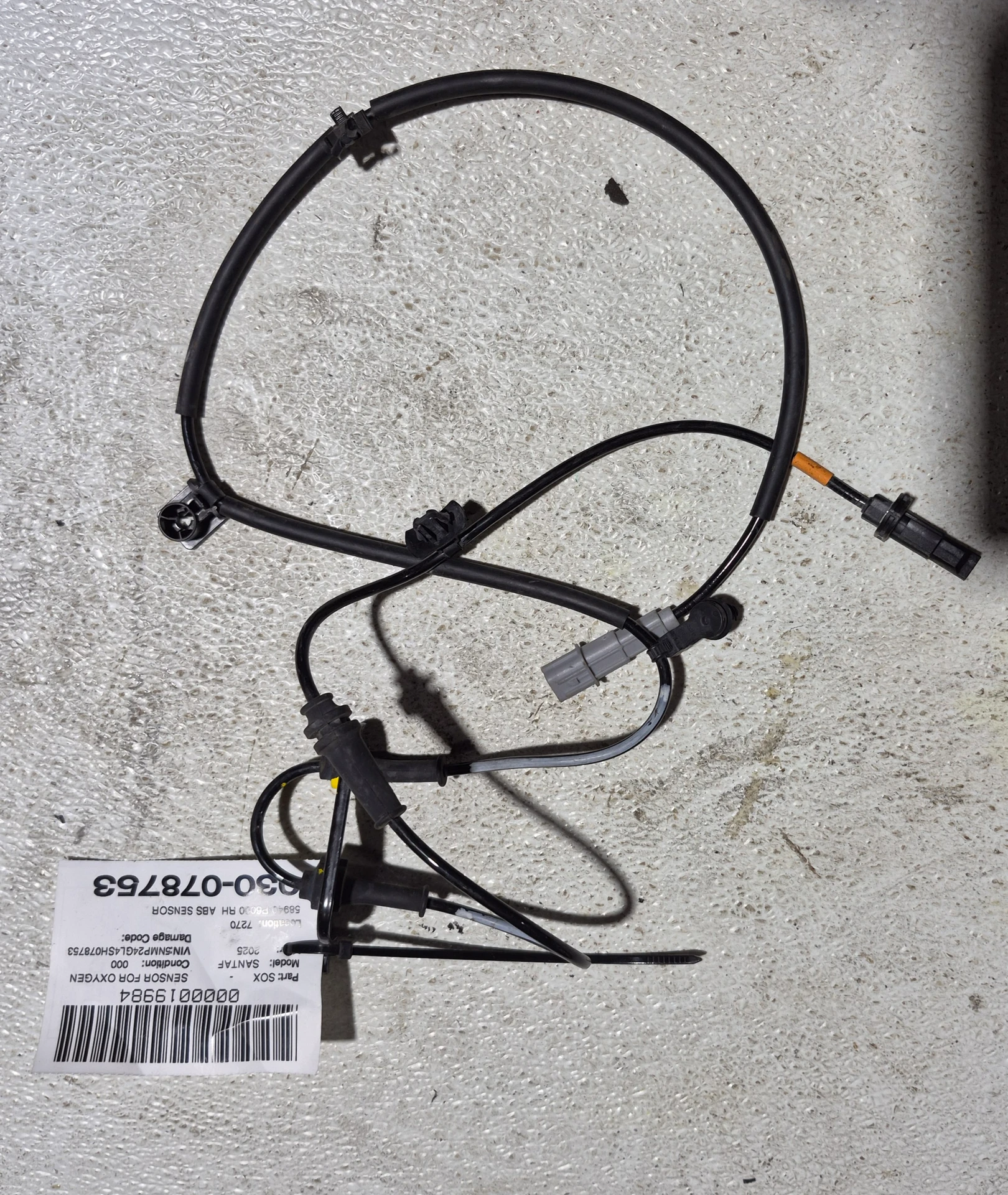 Rh Abs Sensor · 1