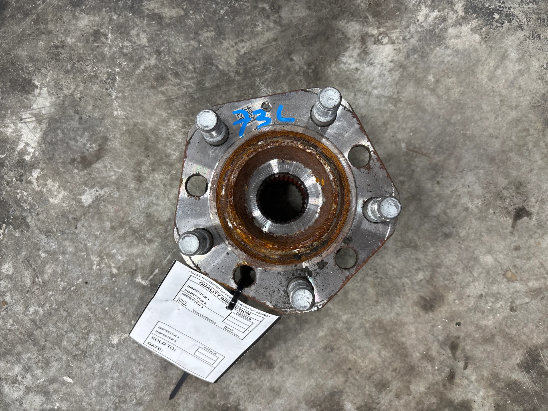 Hub 142mm Flange · 1