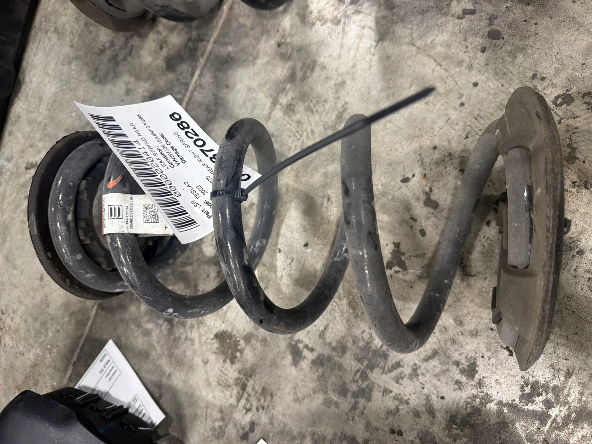 Rear Right Spring · 1