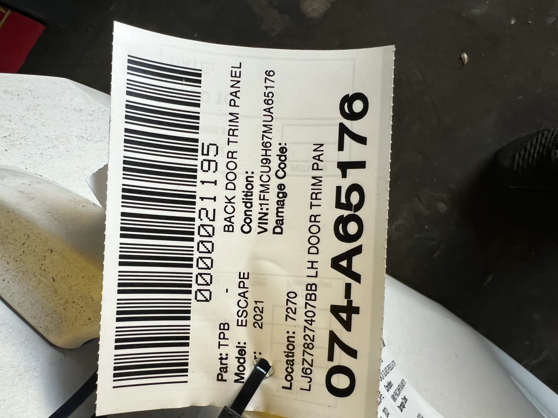 Lh Door Glass Ford Green Tint · 6