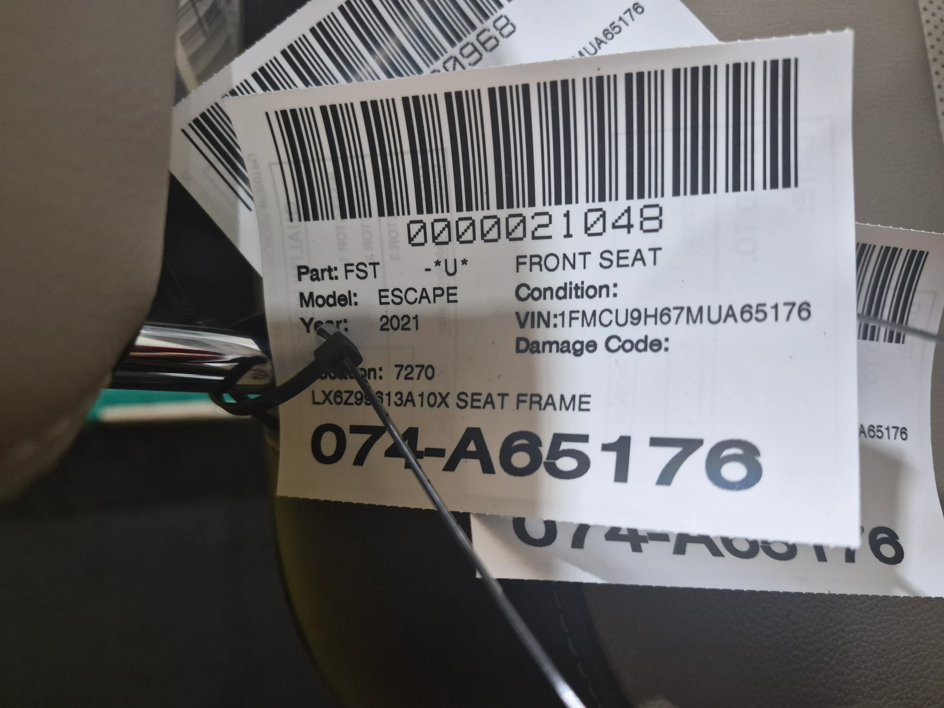Seat Frame · 2