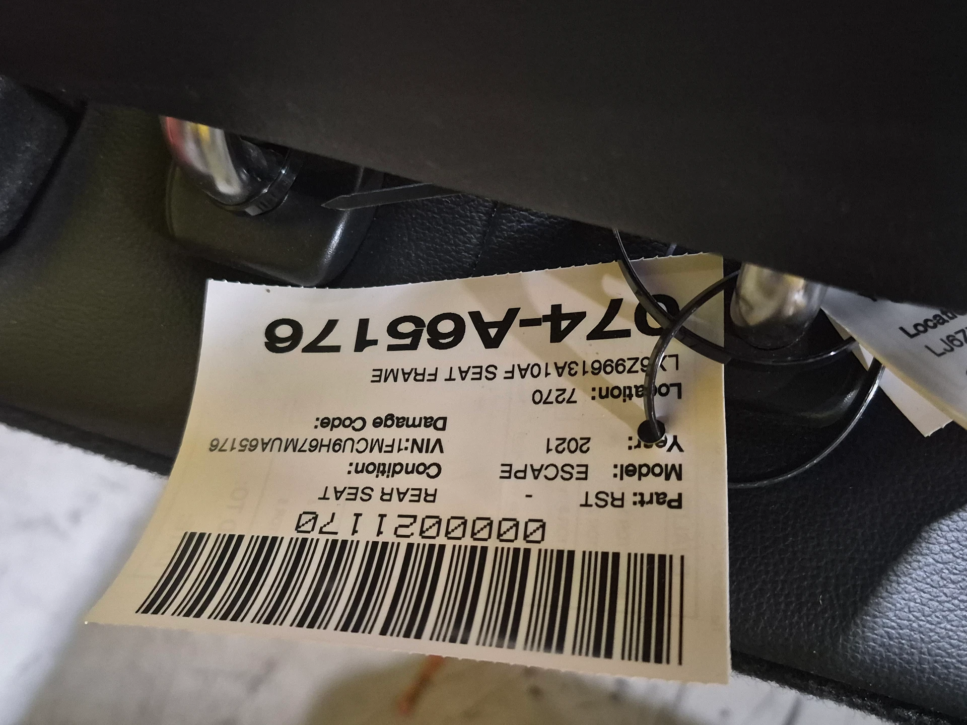 Seat Frame · 2