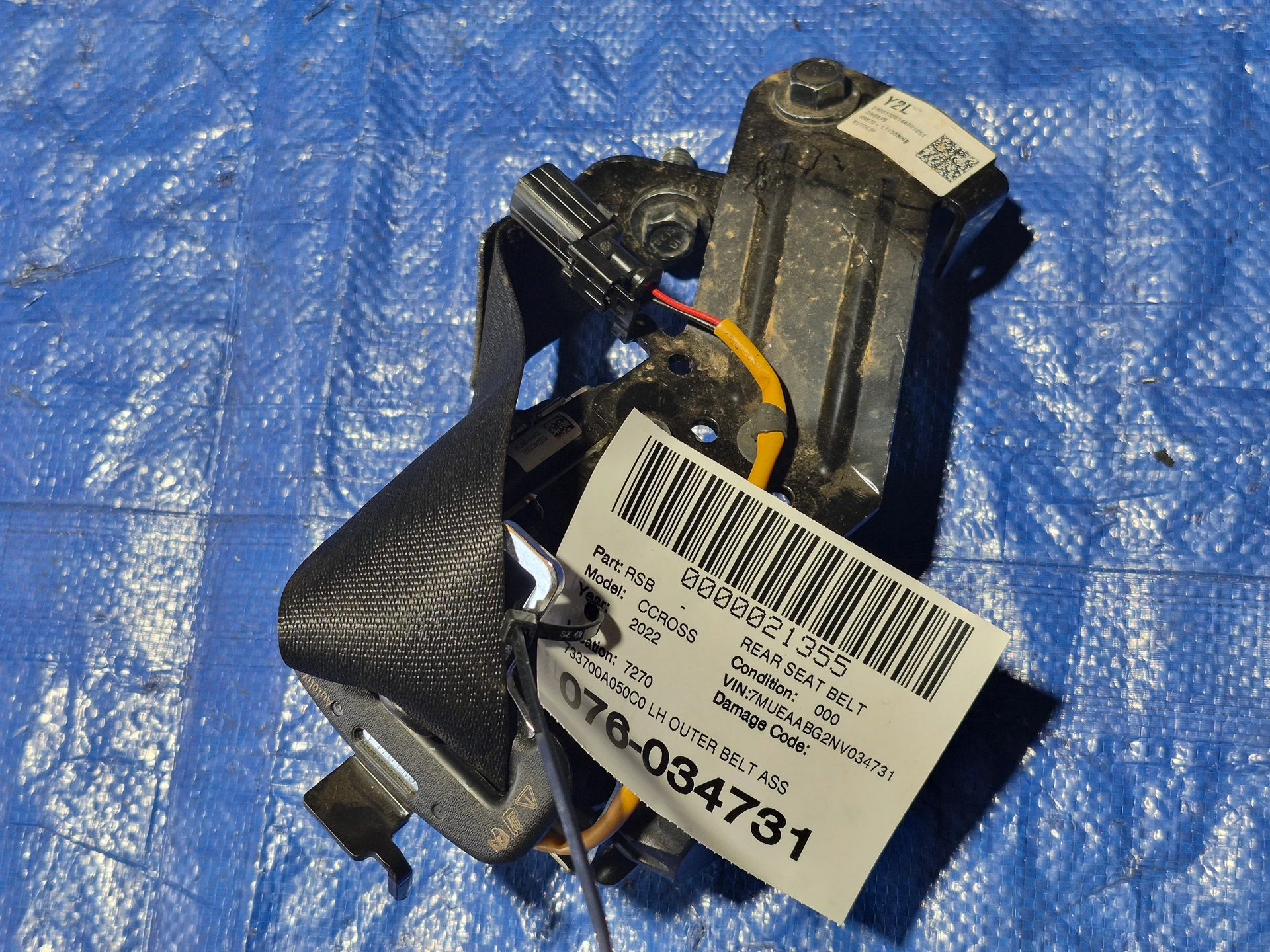 Lh Outer Belt Assy · 1