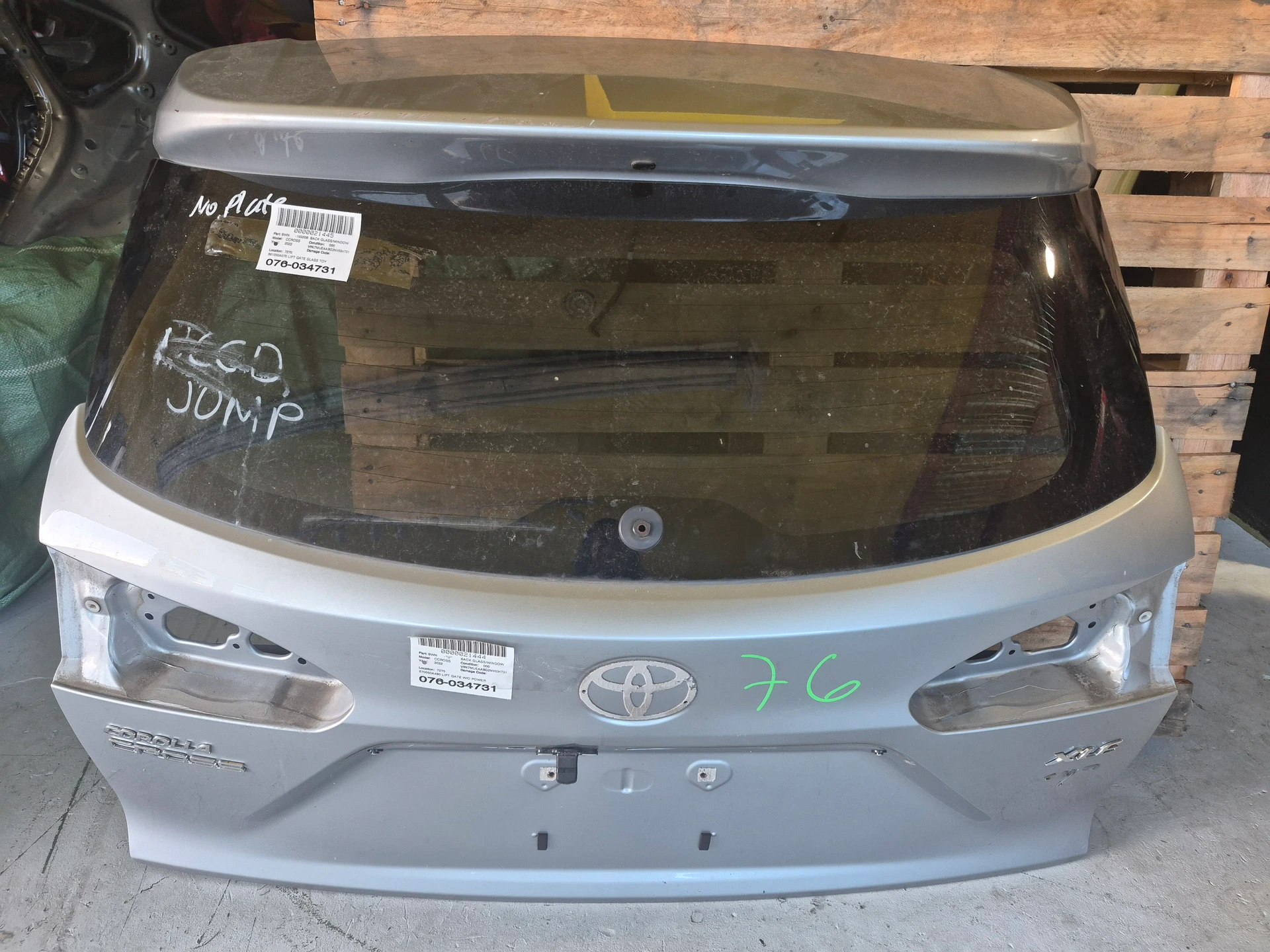 Lift Gate w/o Power Hss · 2