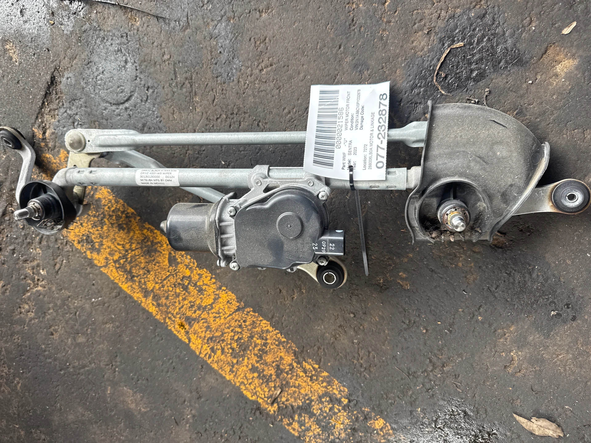 Motor & Linkage · 1