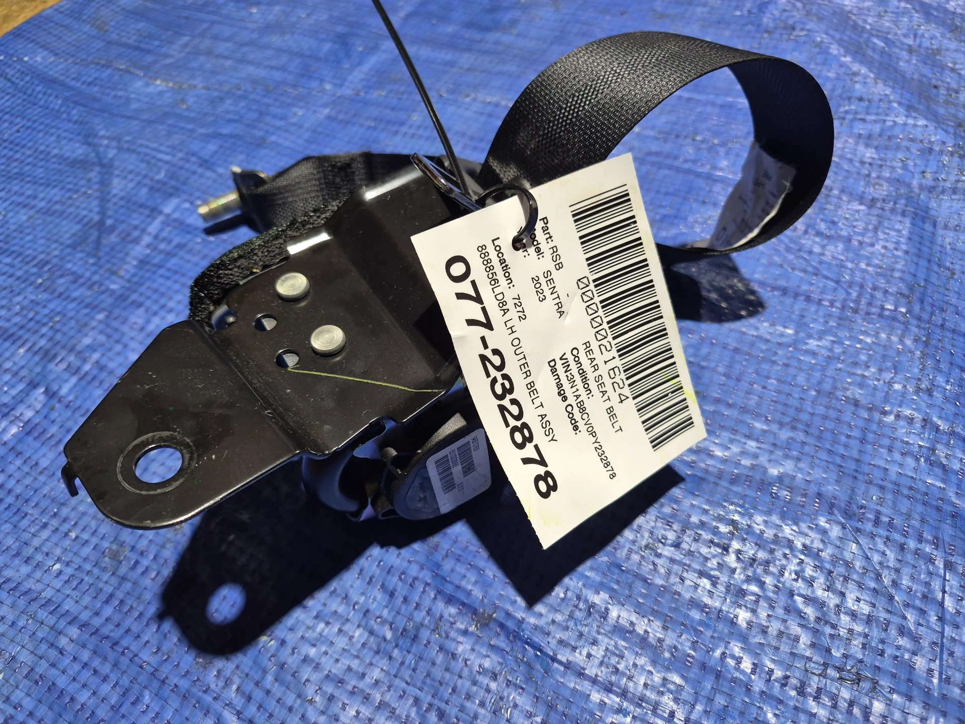 Lh Outer Belt Assy · 1