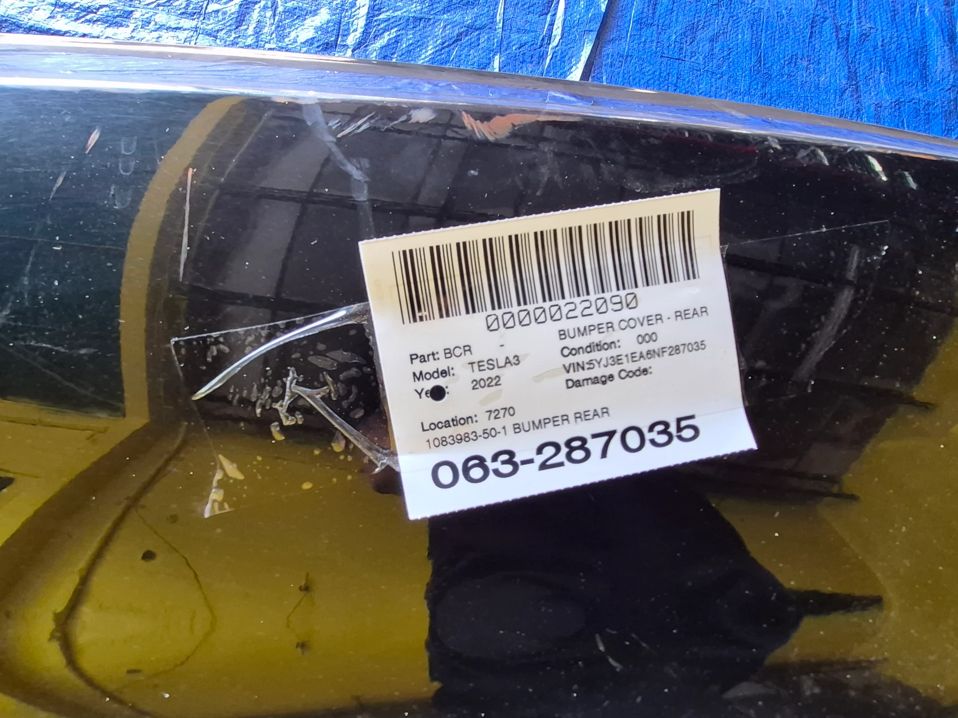 Bumper Rear · 2