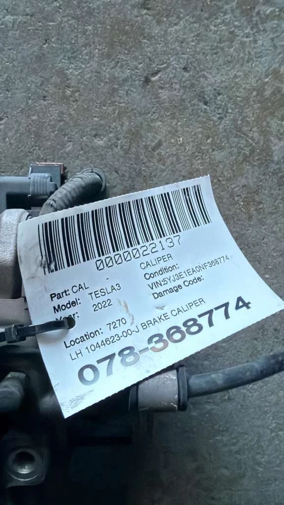 Lh Brake Caliper Rear · 2
