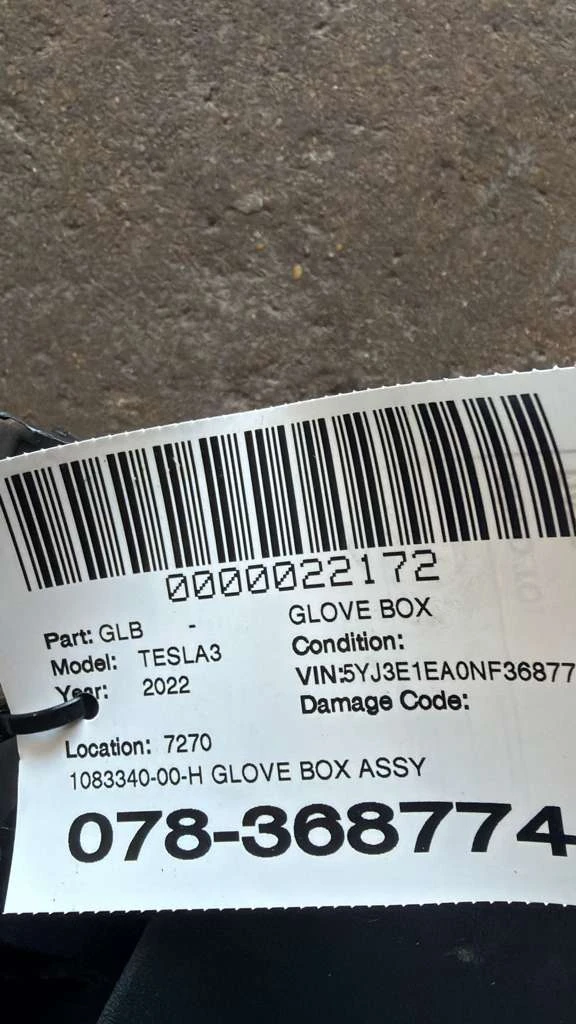 Glove Box Assy · 2