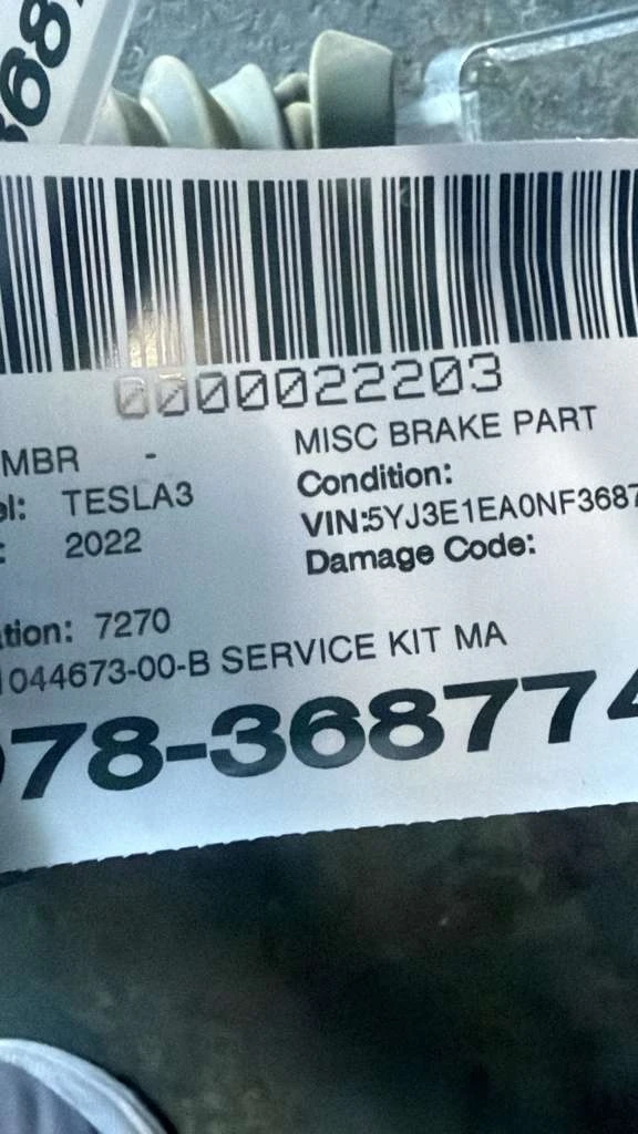 Lh Service Kit Master Cylinder · 2