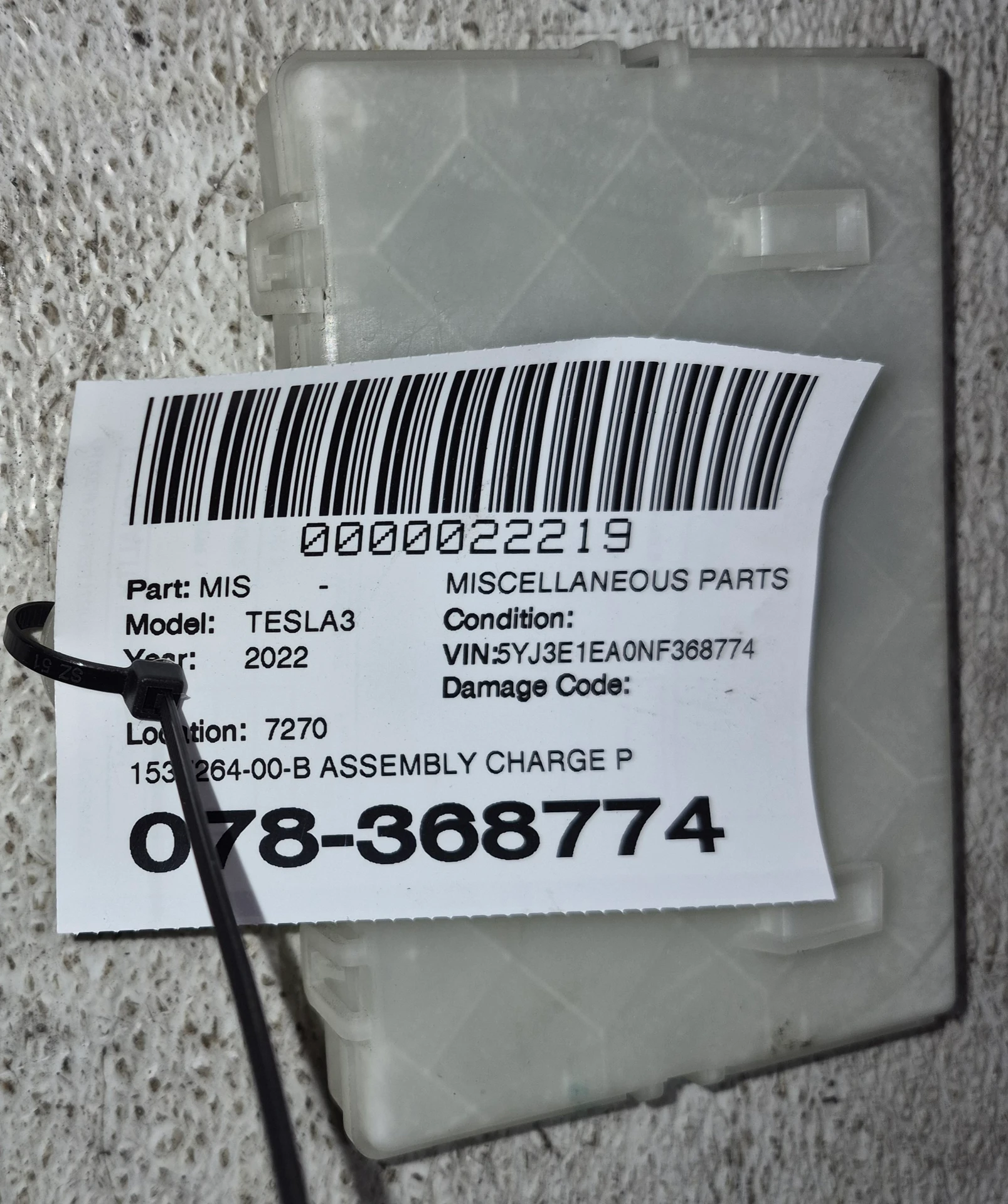 Assembly Charge Port Controller - Generation 4 - Nacs · 1