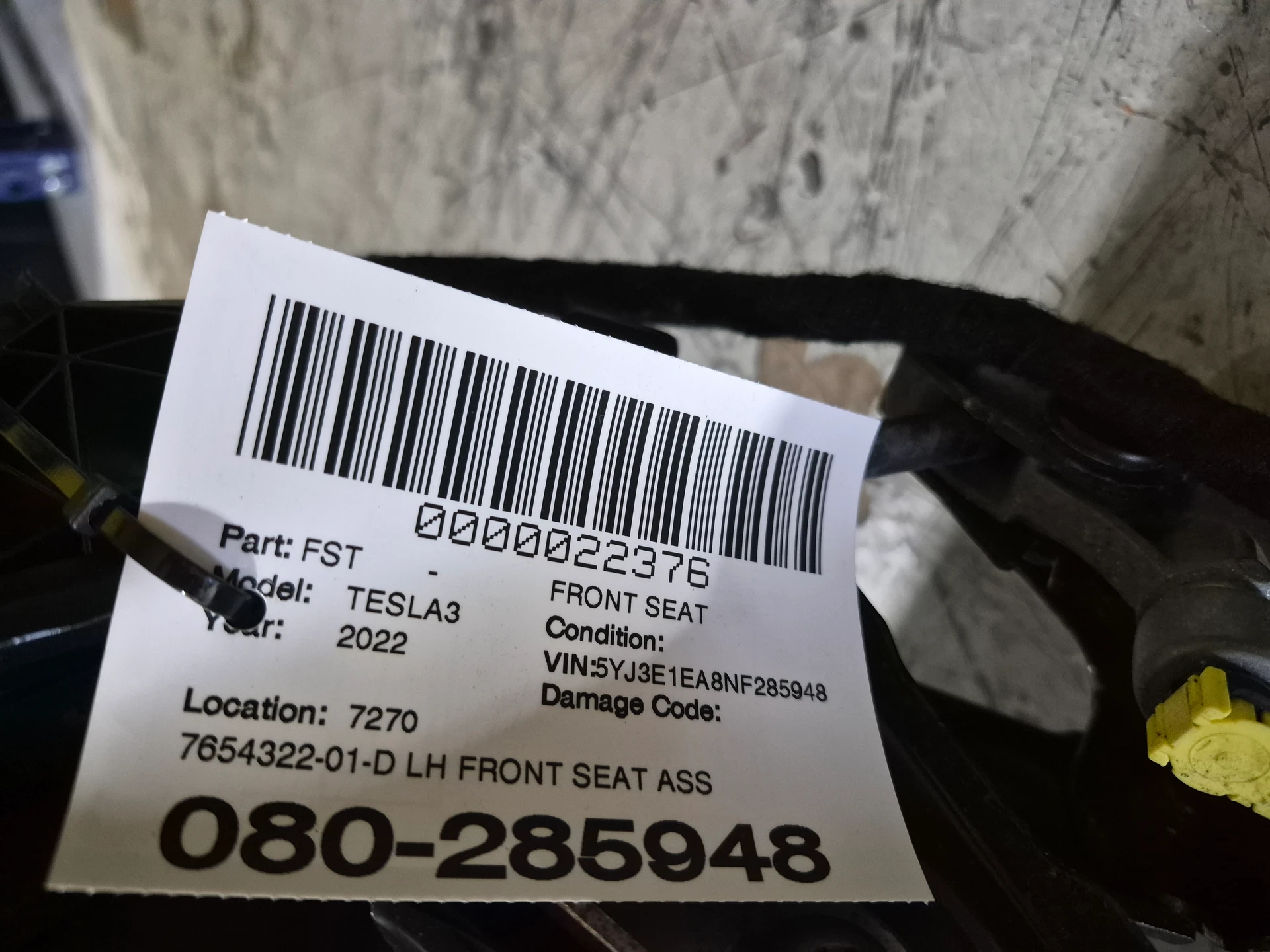 Lh Front Seat Assy · 2