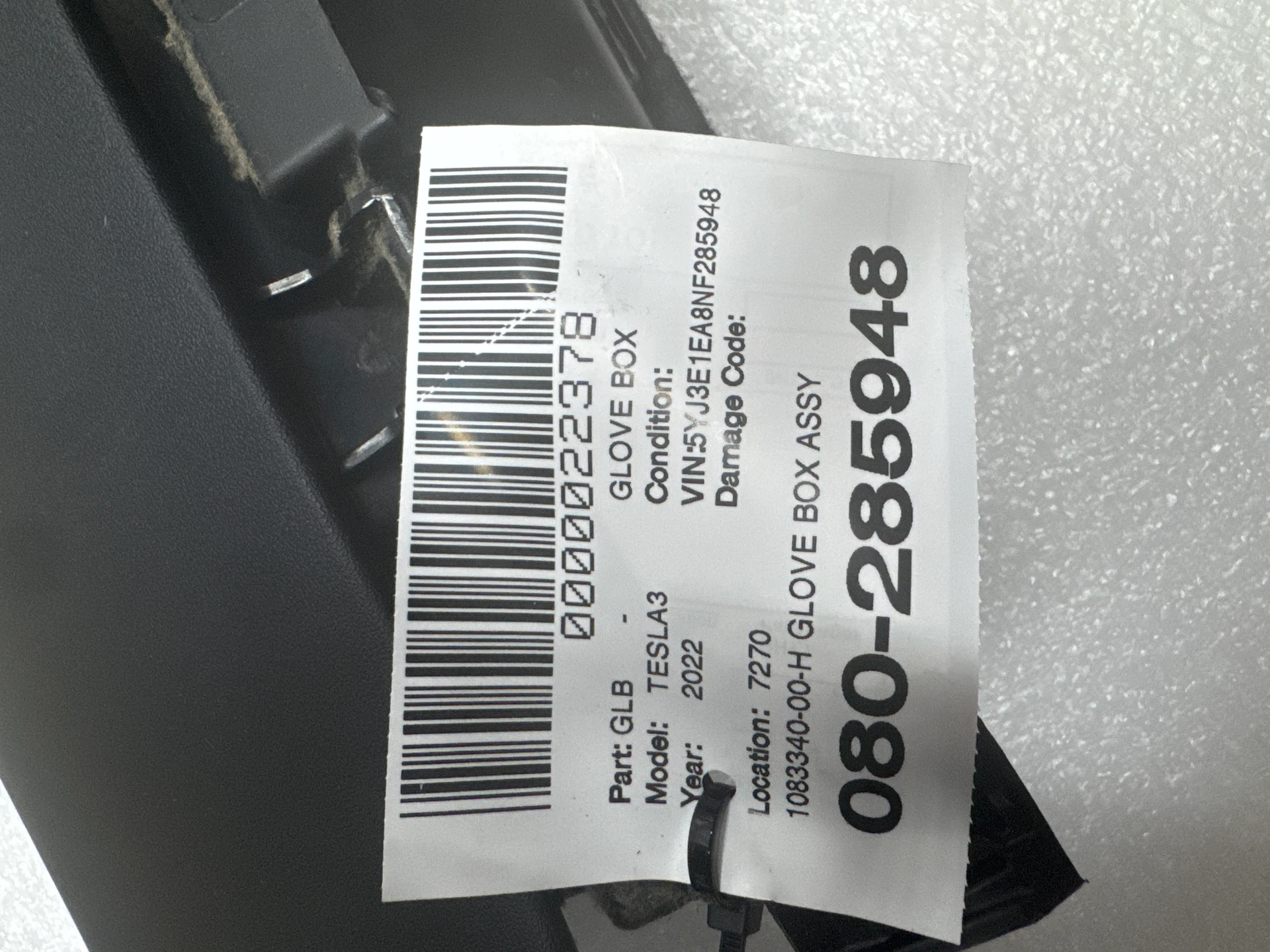 Glove Box Assy · 2