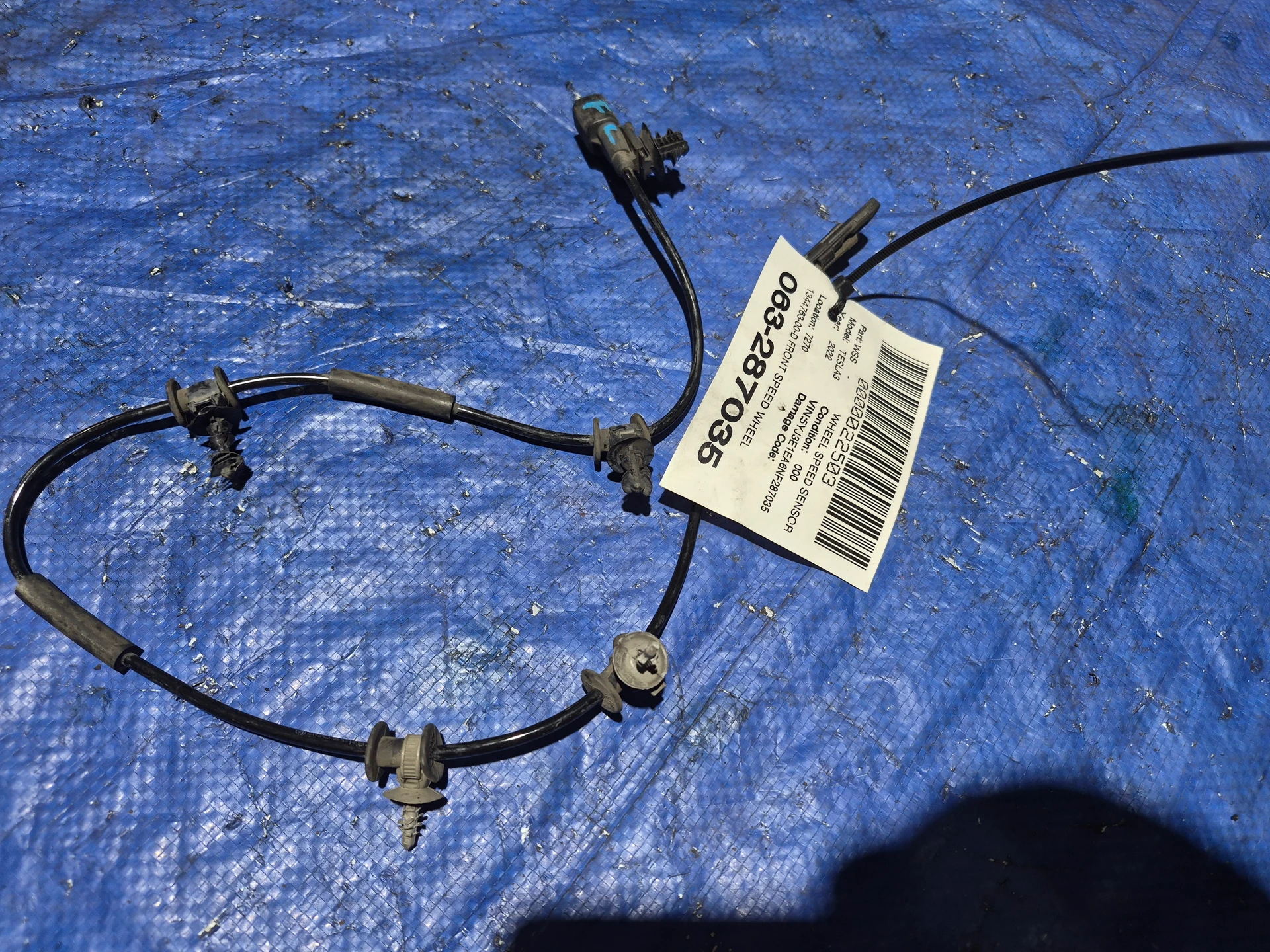 Front Speed Wheel Sensor · 1