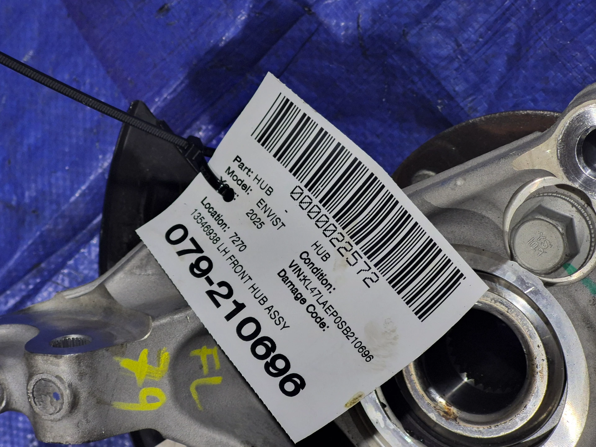 Lh Front Hub Assy · 2