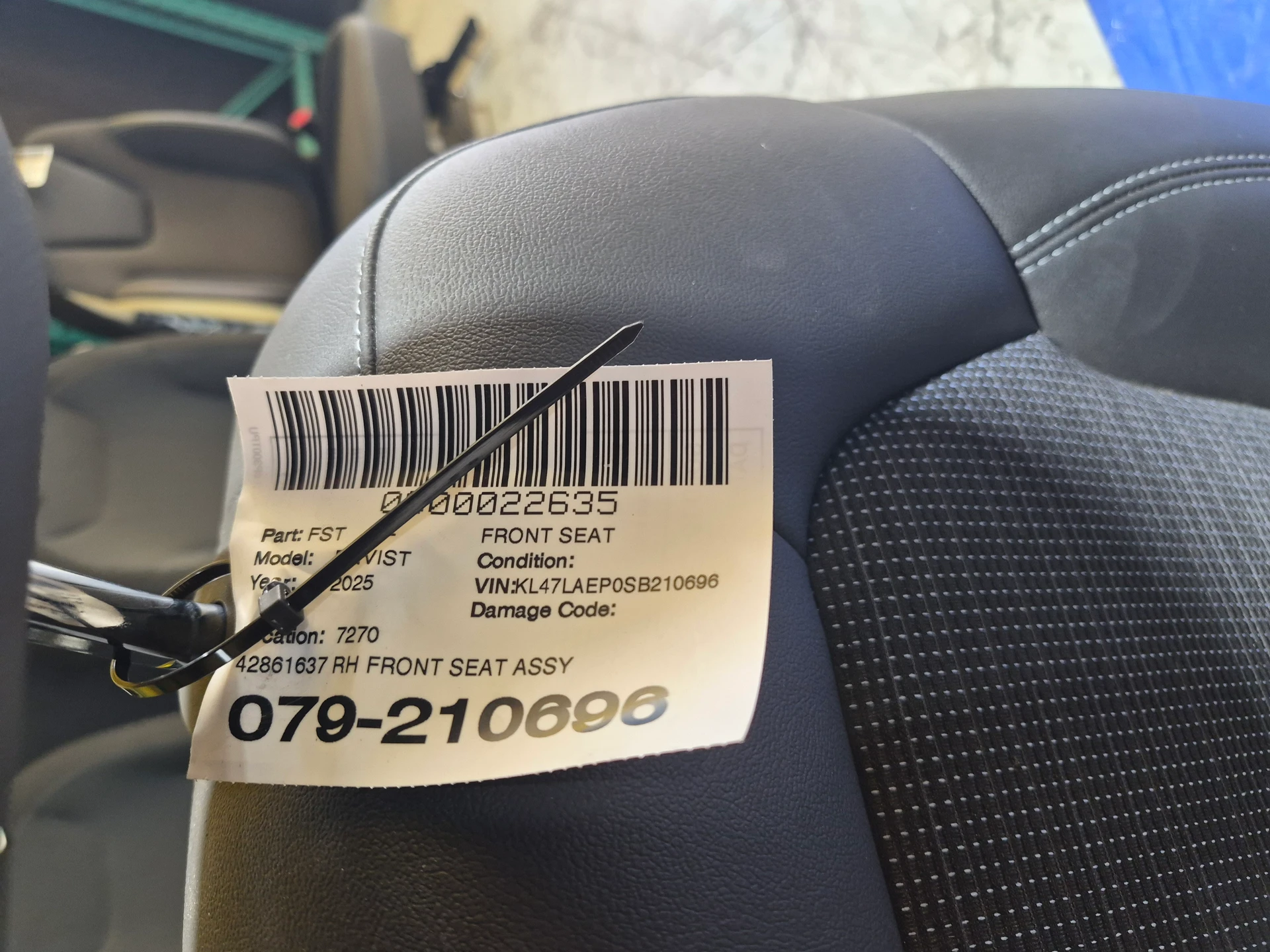 Rh Front Seat Assy · 2