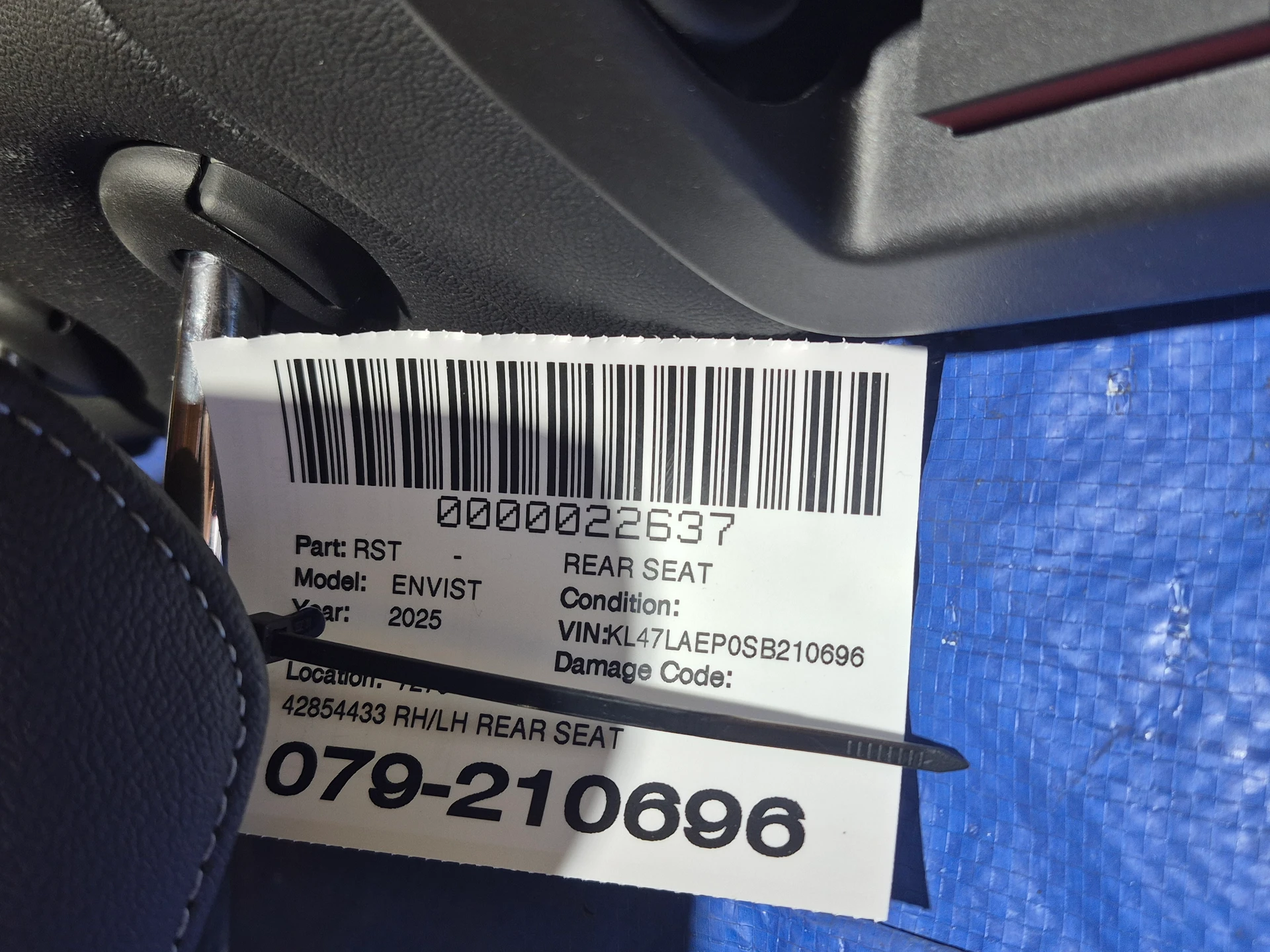 Rh/lh Rear Seat · 2
