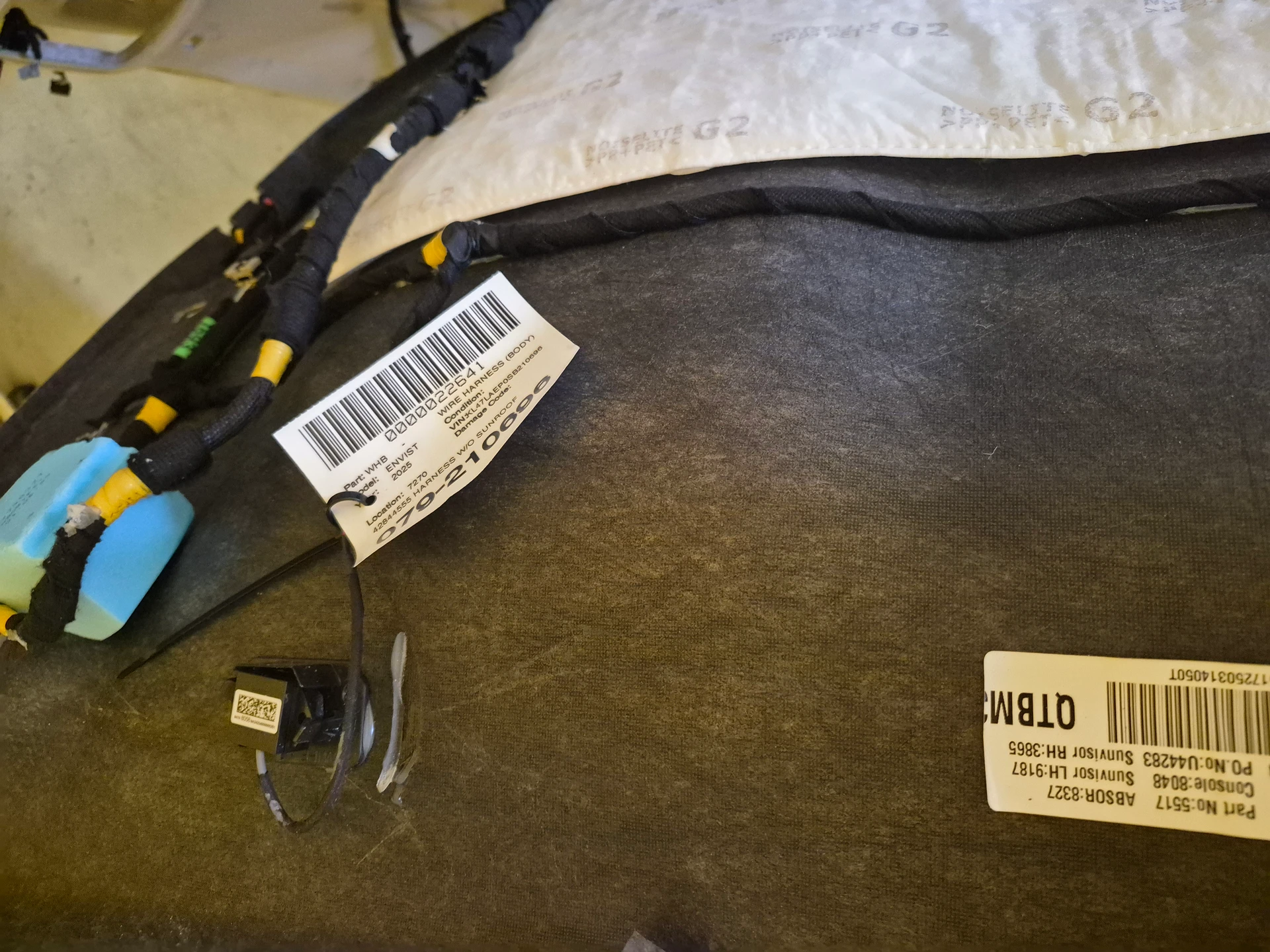 Harness w/o Sunroof · 2