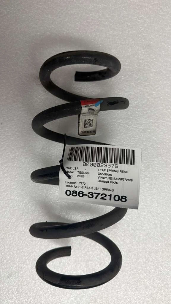 Rear Left Spring · 1