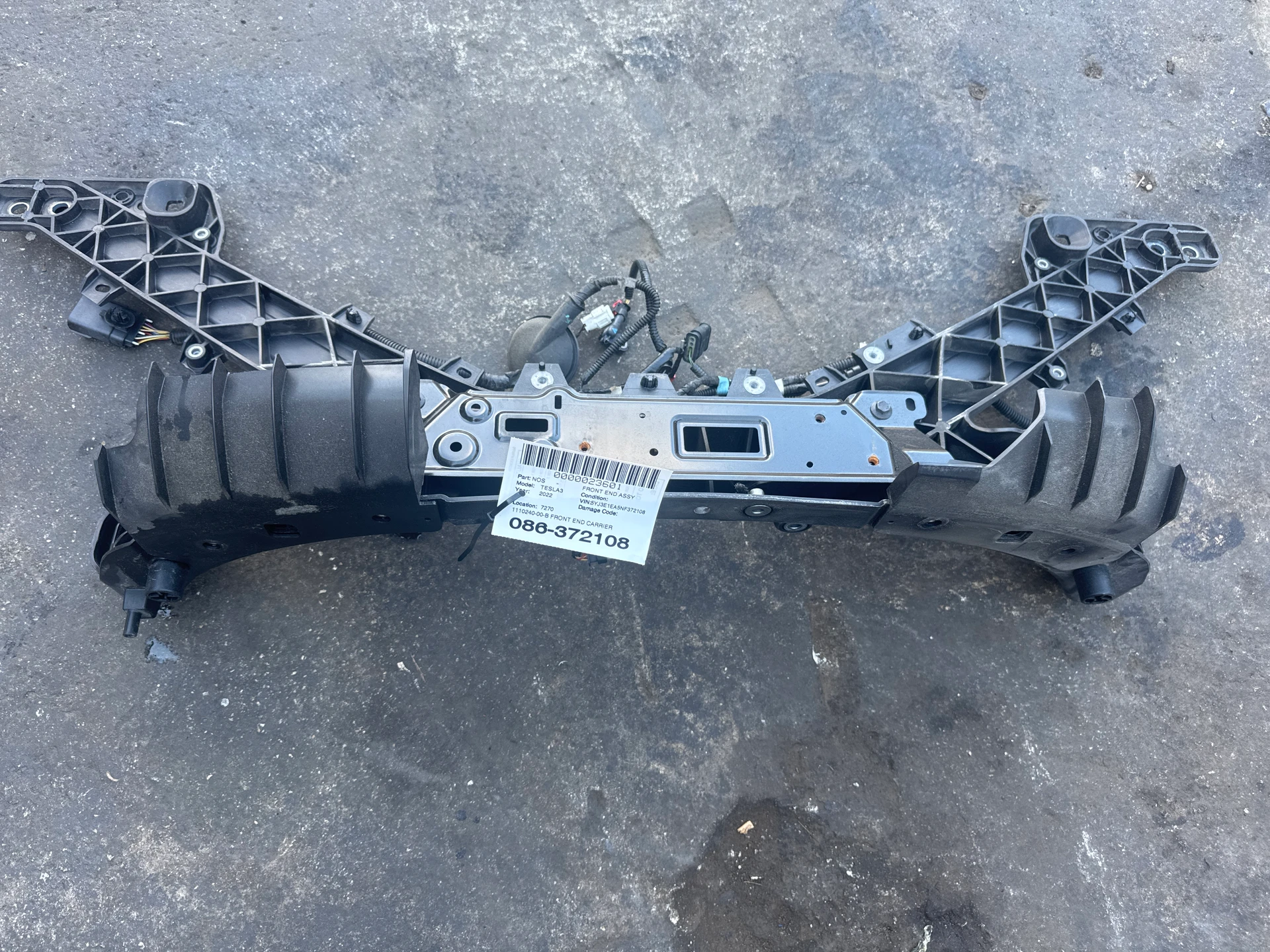 Front End Carrier Component · 1