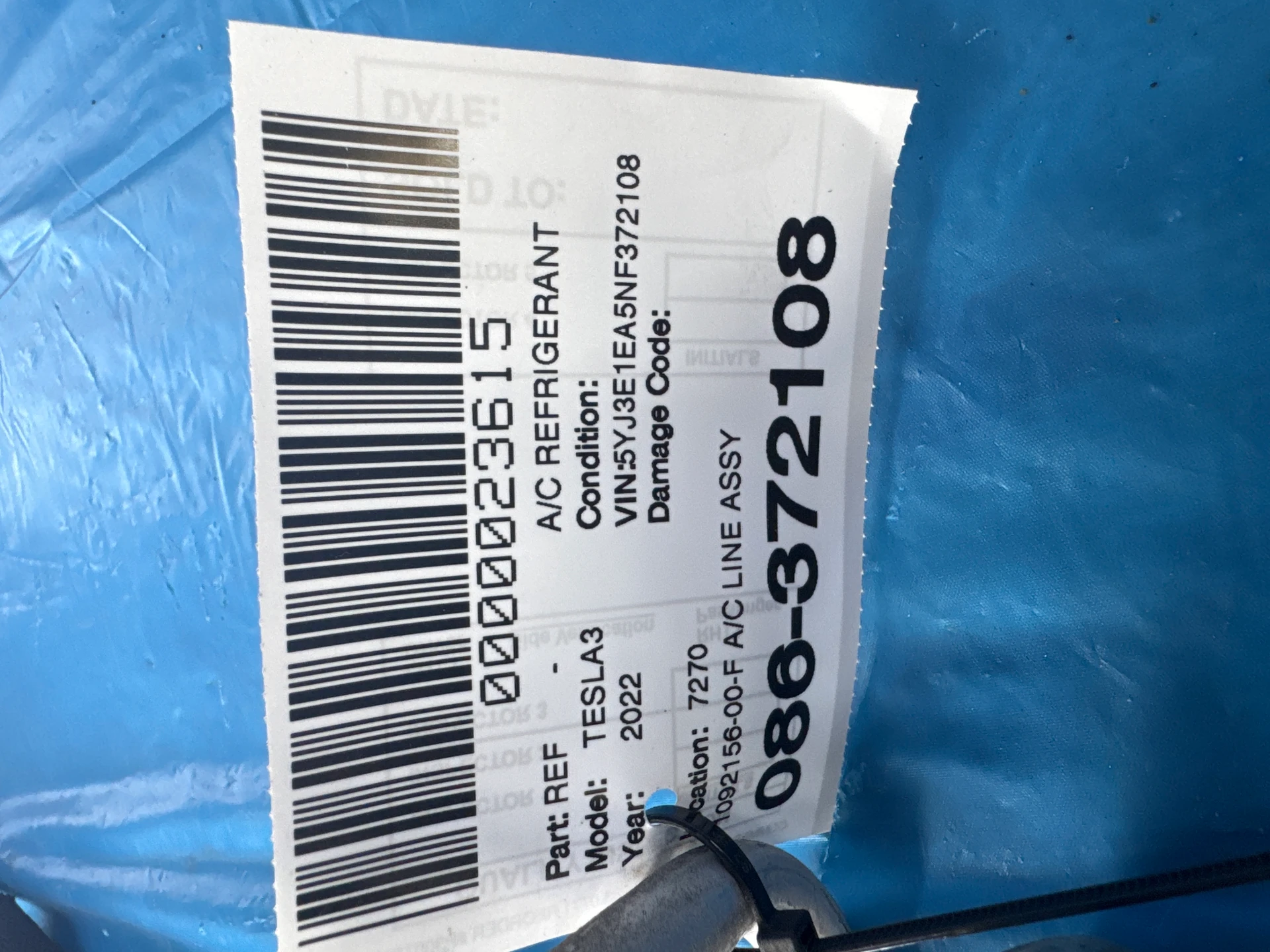 A/c Line Assy · 2