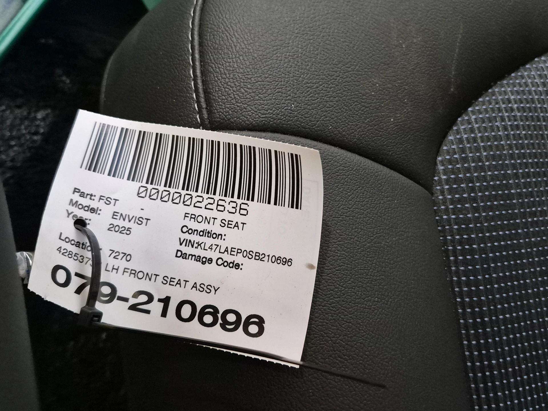 Lh Fender Liner · 2