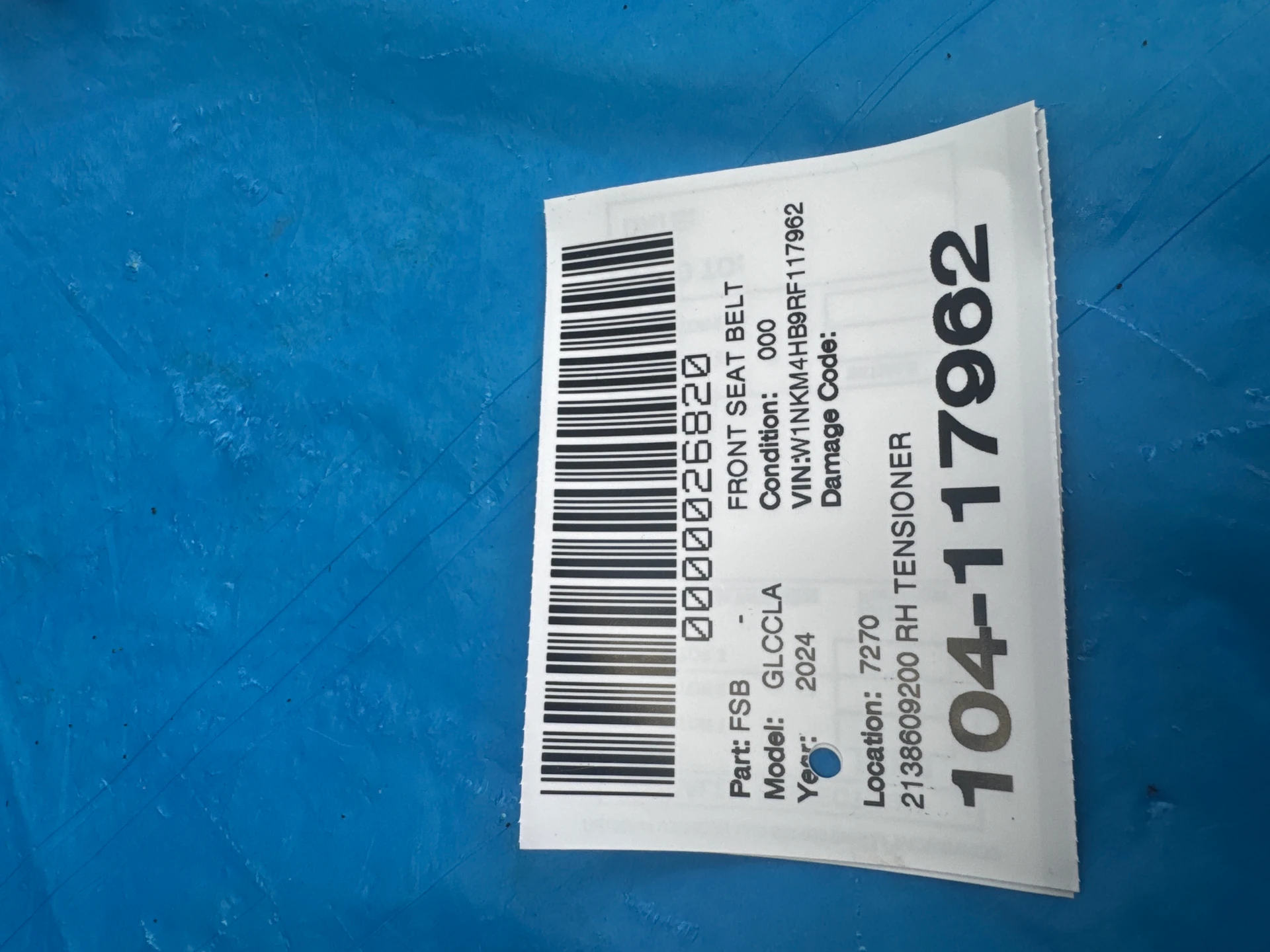 Rh Tensioner · 2