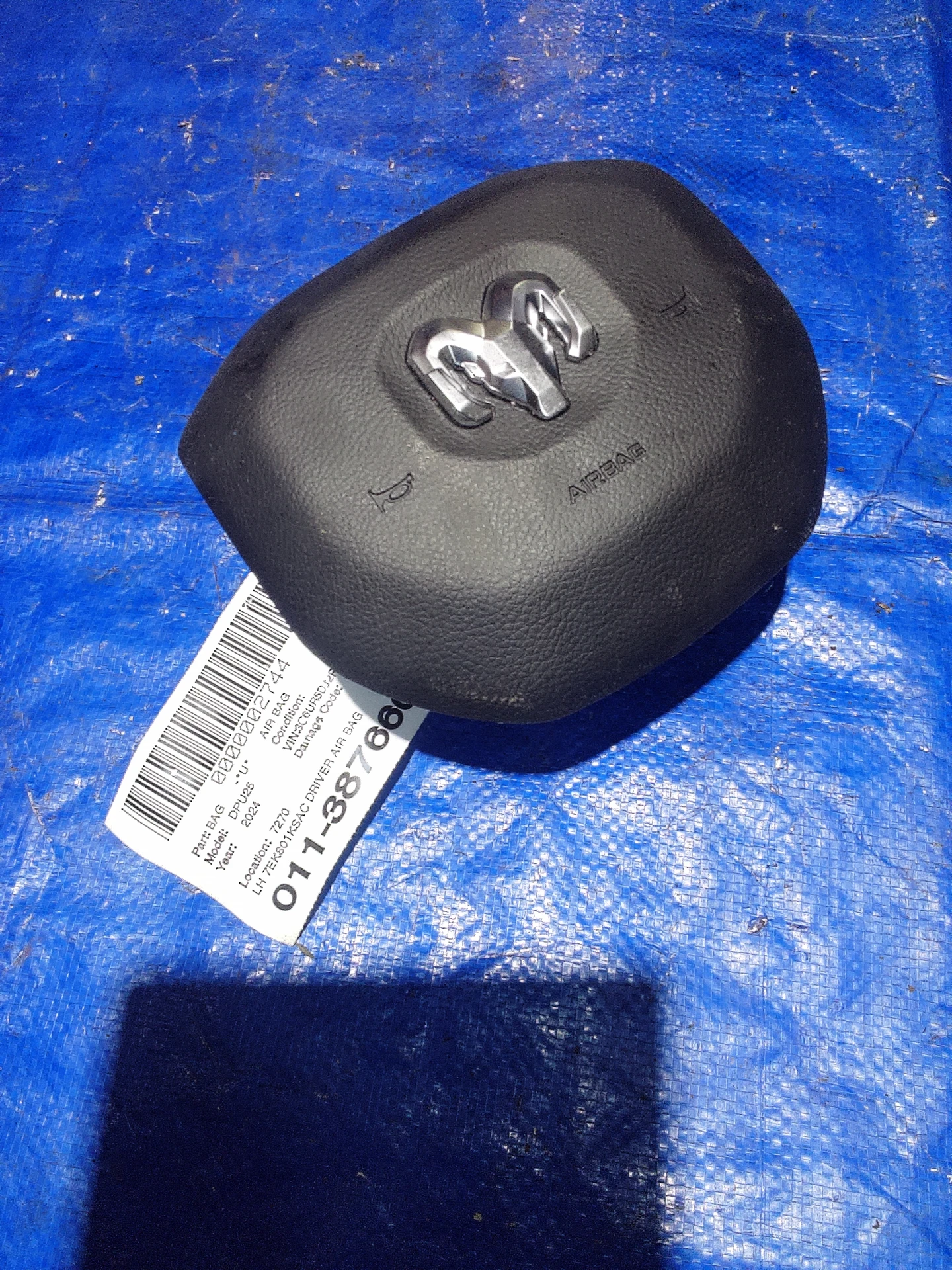 Lh Driver Air Bag · 2