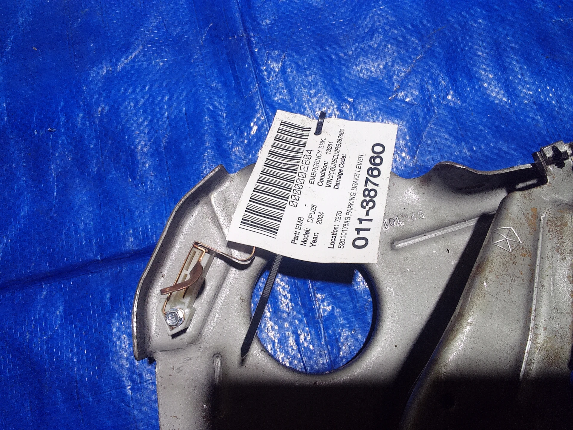 Parking Brake Lever Assy · 2