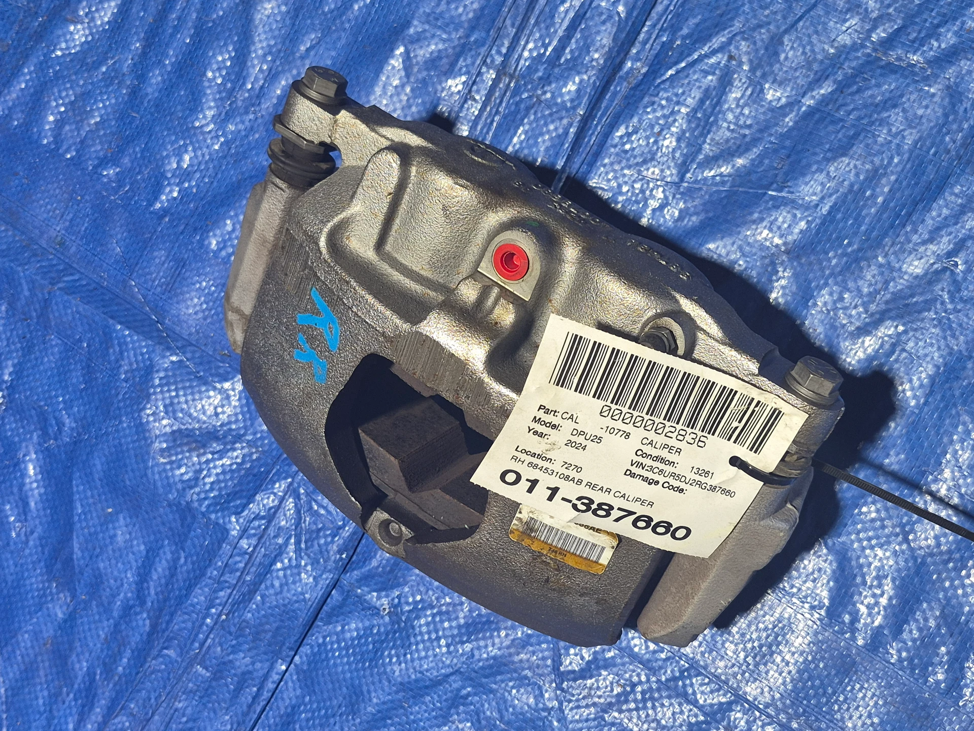 Rh Rear Caliper · 1