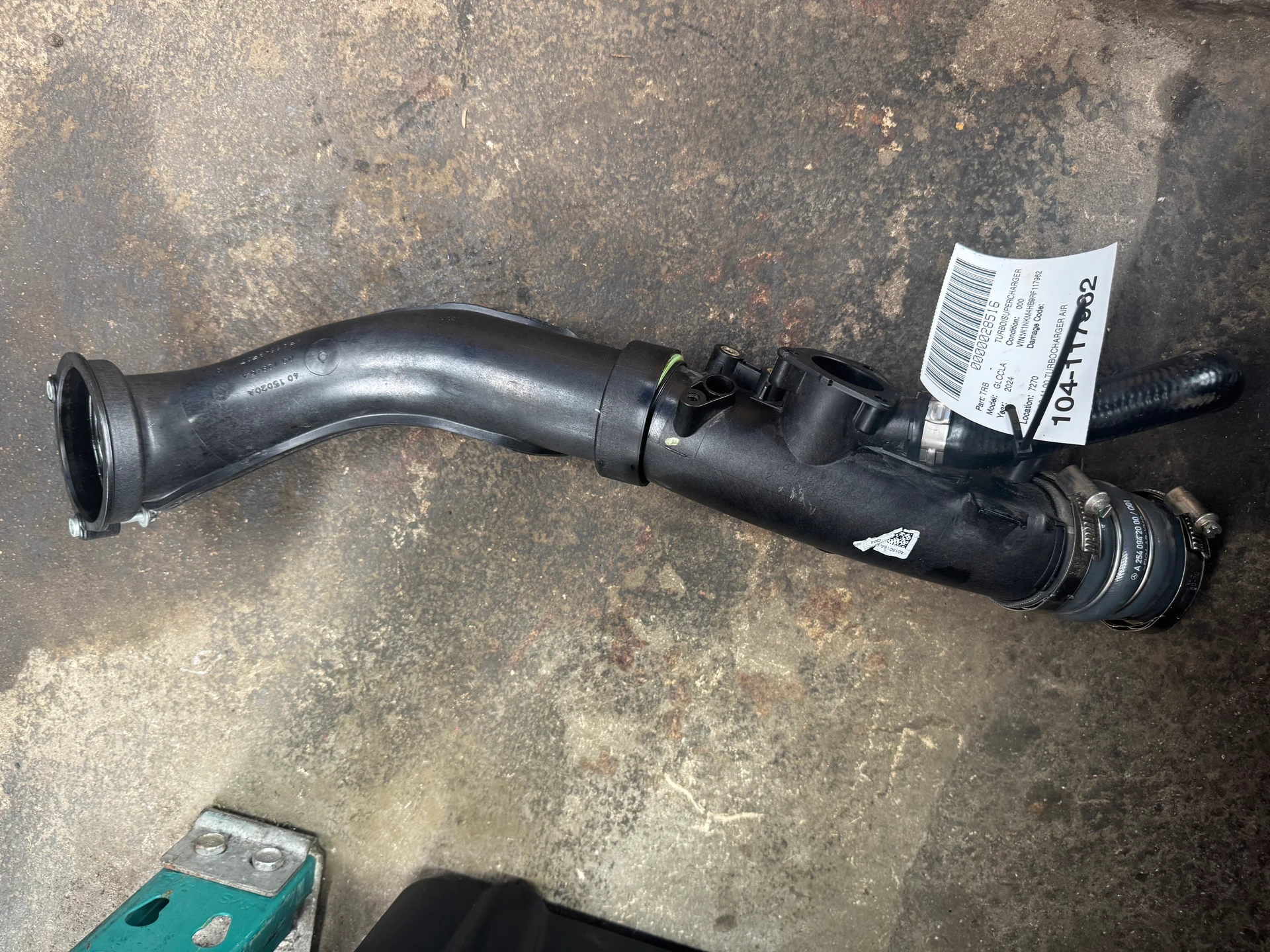 Turbocharger Air Pipe · 1