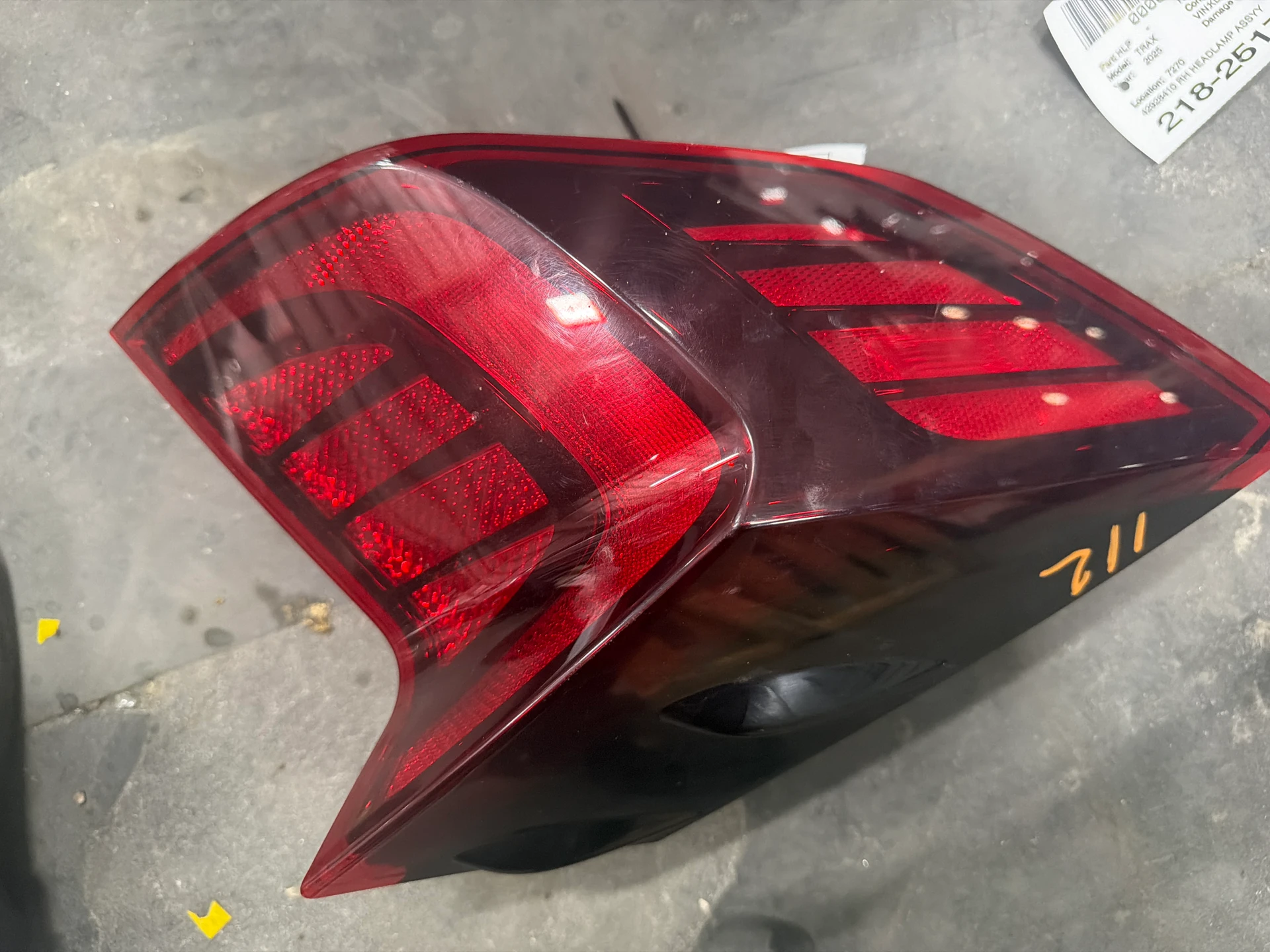 Lh Tail Lamp · 1