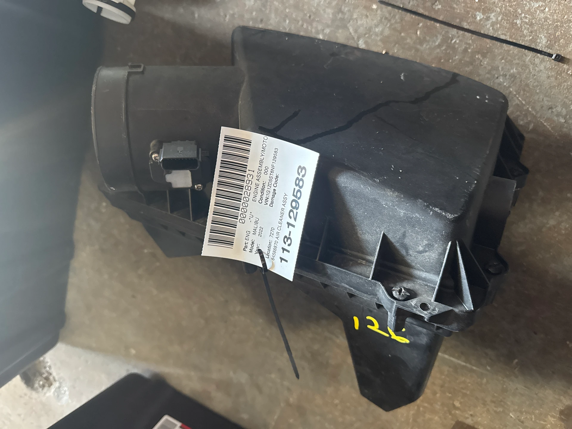 Air Cleaner Assy · 1