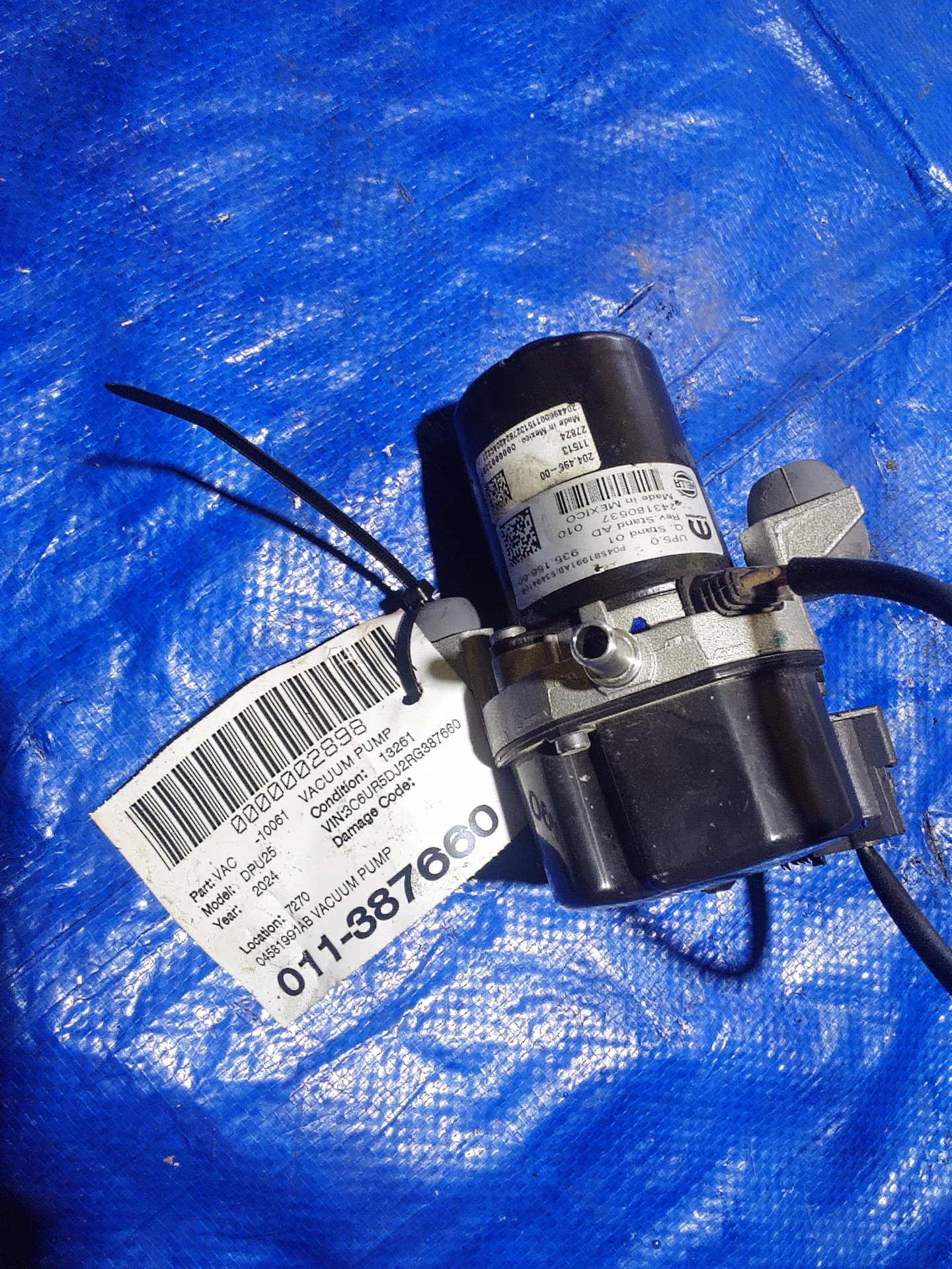Vacuum Pump · 1