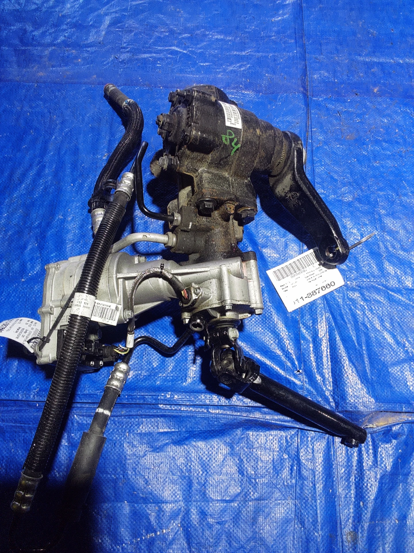 Steering Gear Torque Overlay · 1