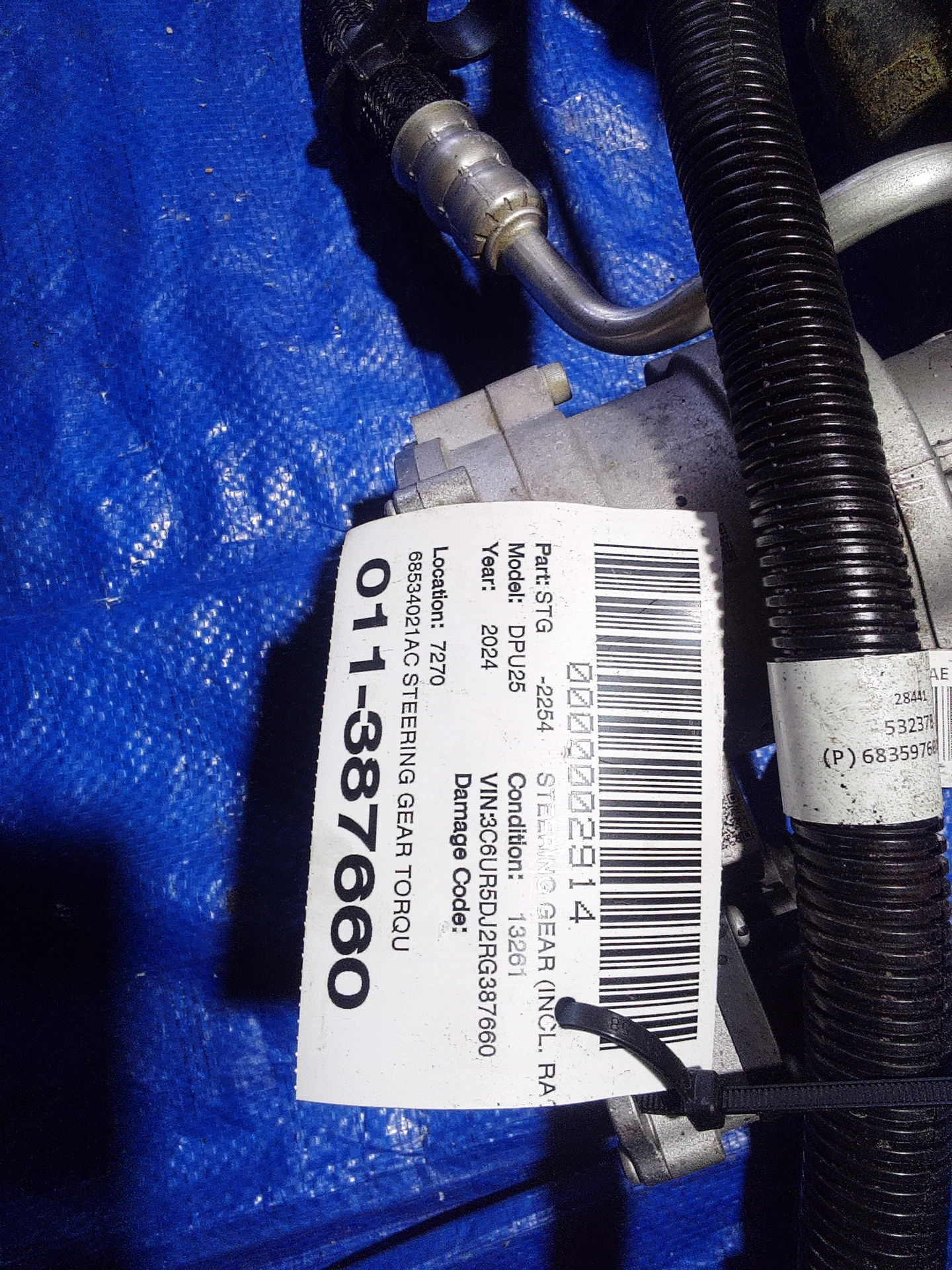 Steering Gear Torque Overlay · 2