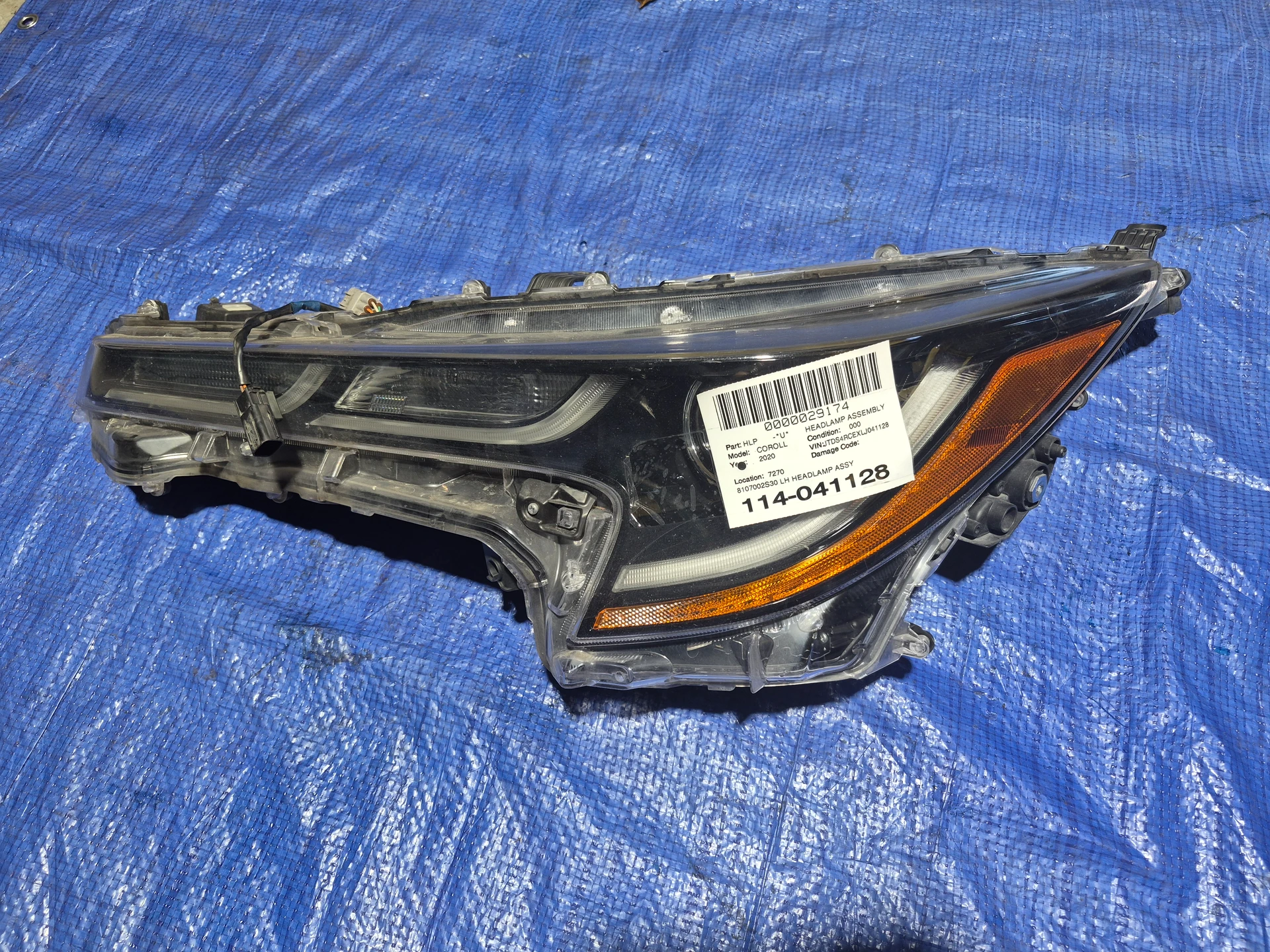 Lh Headlamp Assy · 1