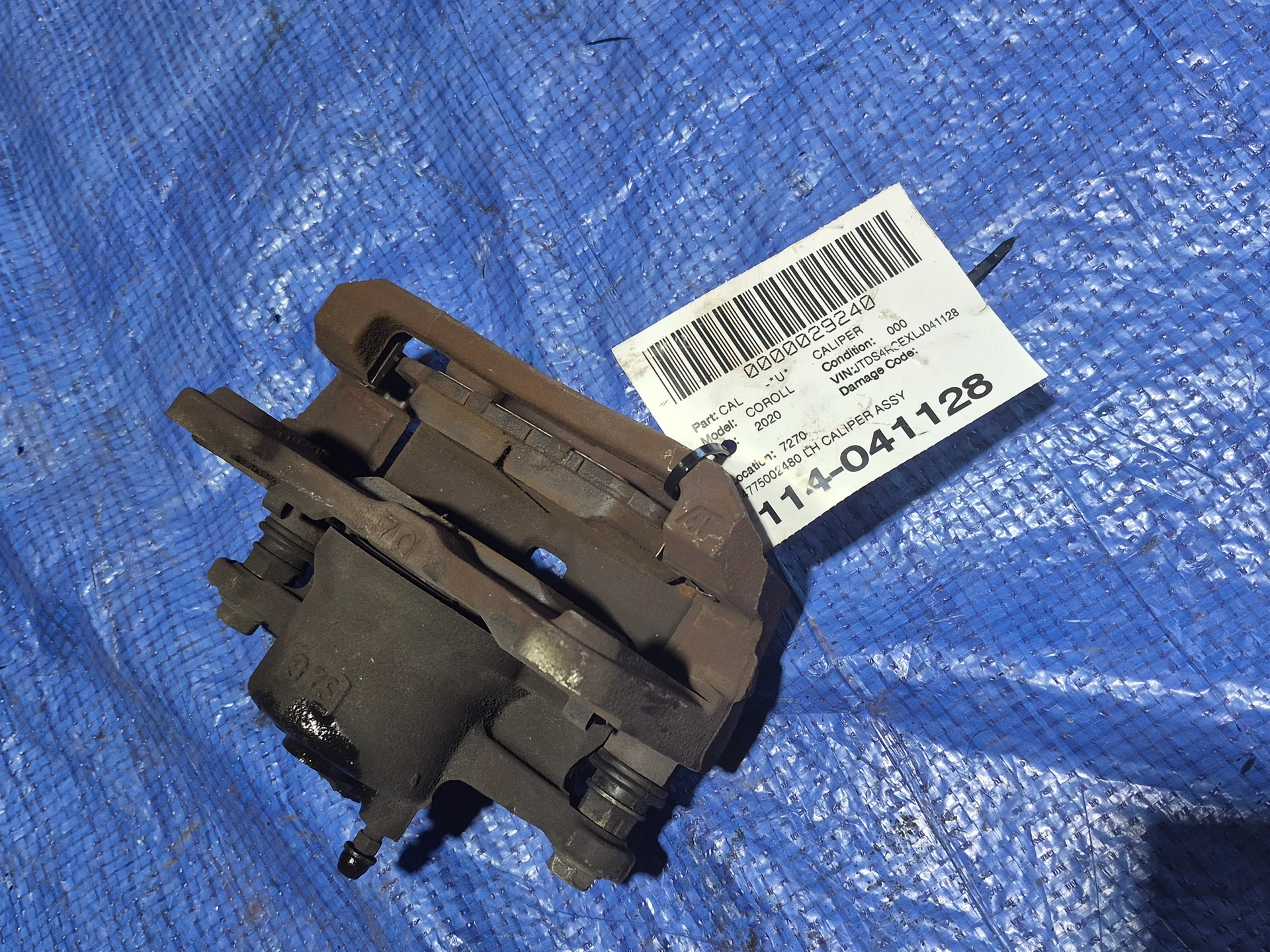 Lh Caliper Assy · 1