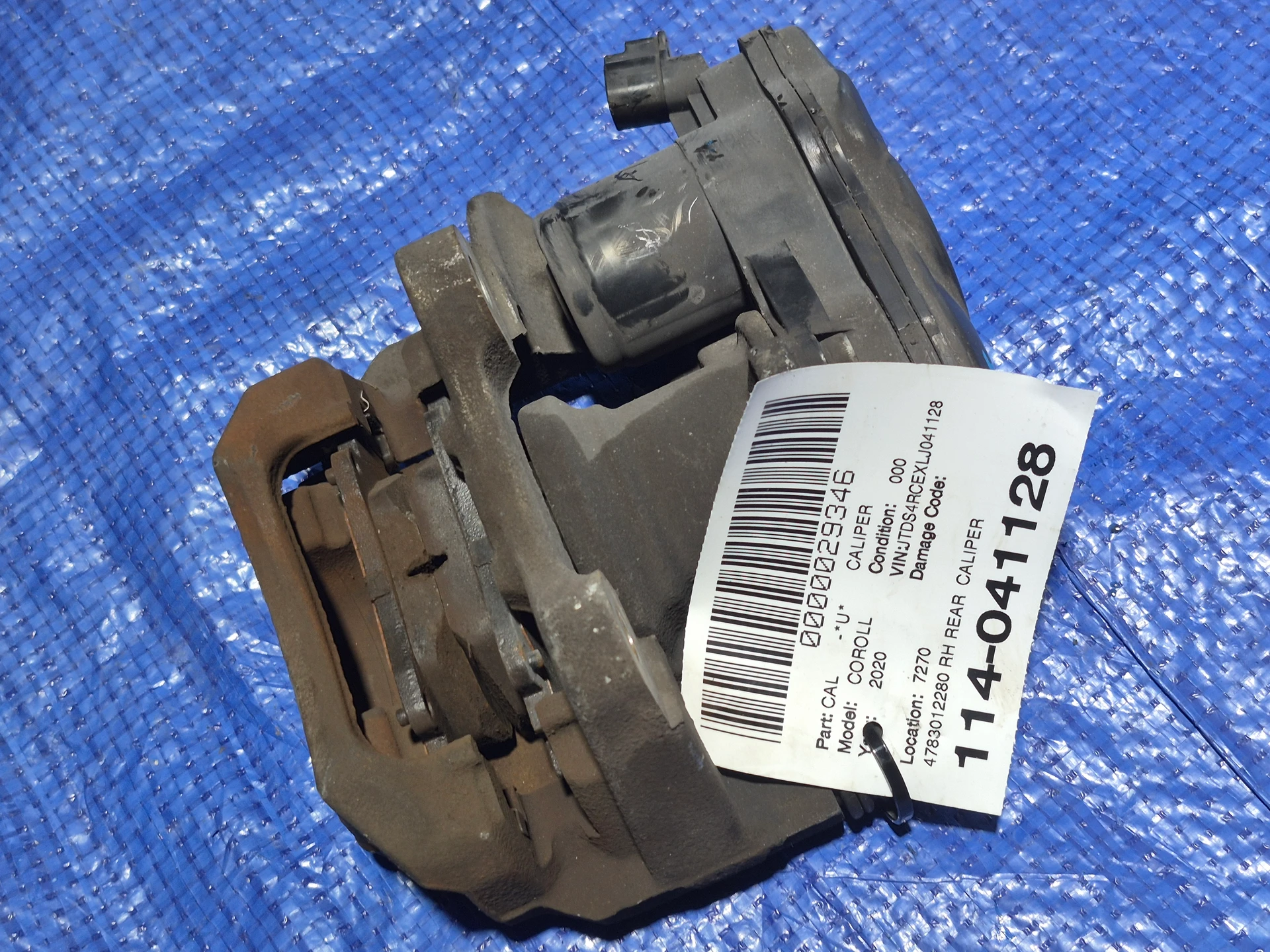 Rh Rear Caliper · 1