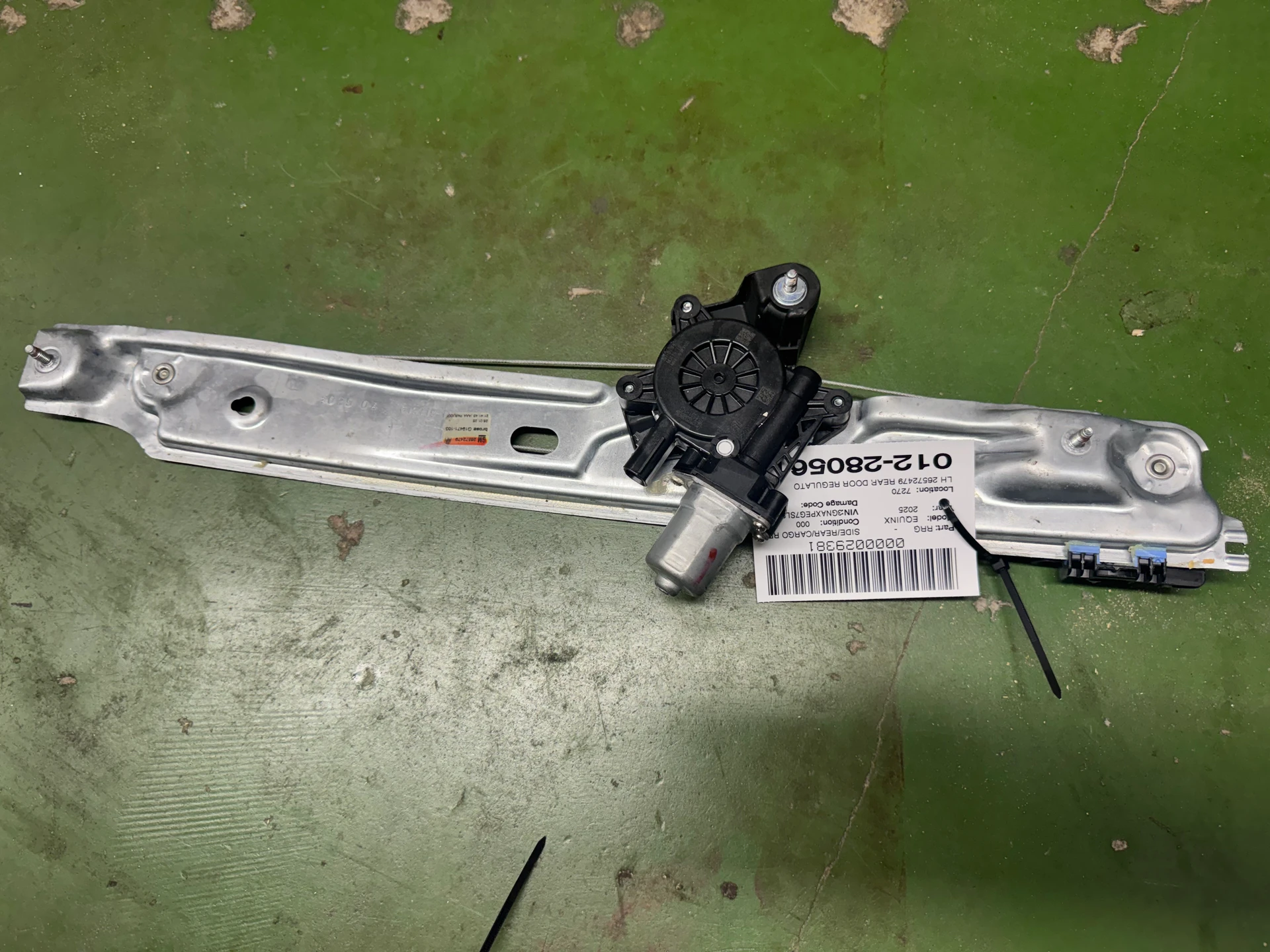 Lh Rear Door Regulator · 1