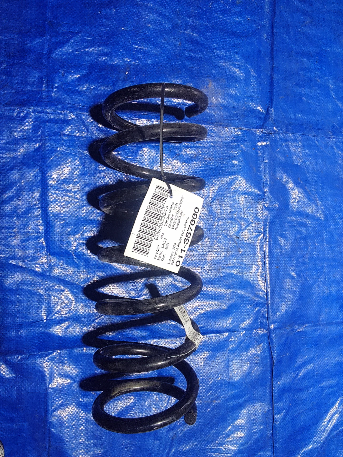 Front Coil Spring · 1