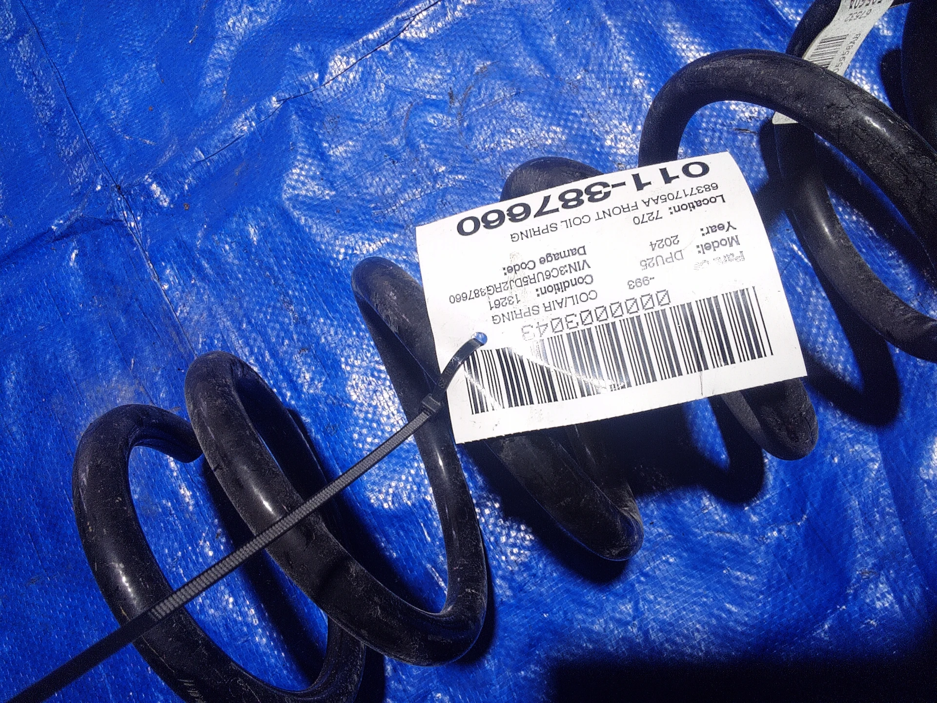 Front Coil Spring · 2