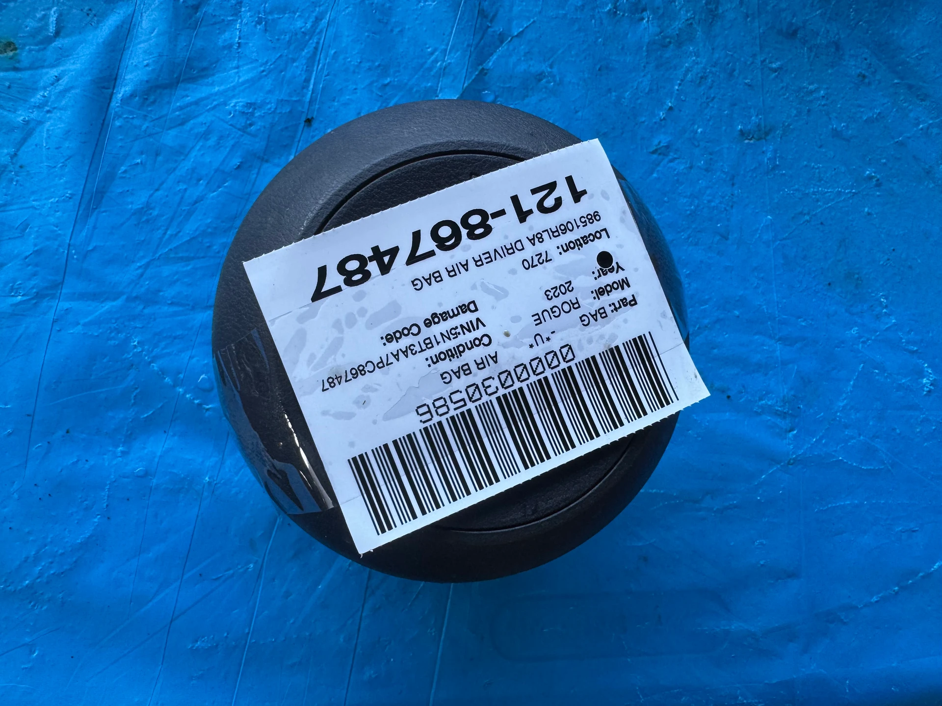 Driver Air Bag · 1
