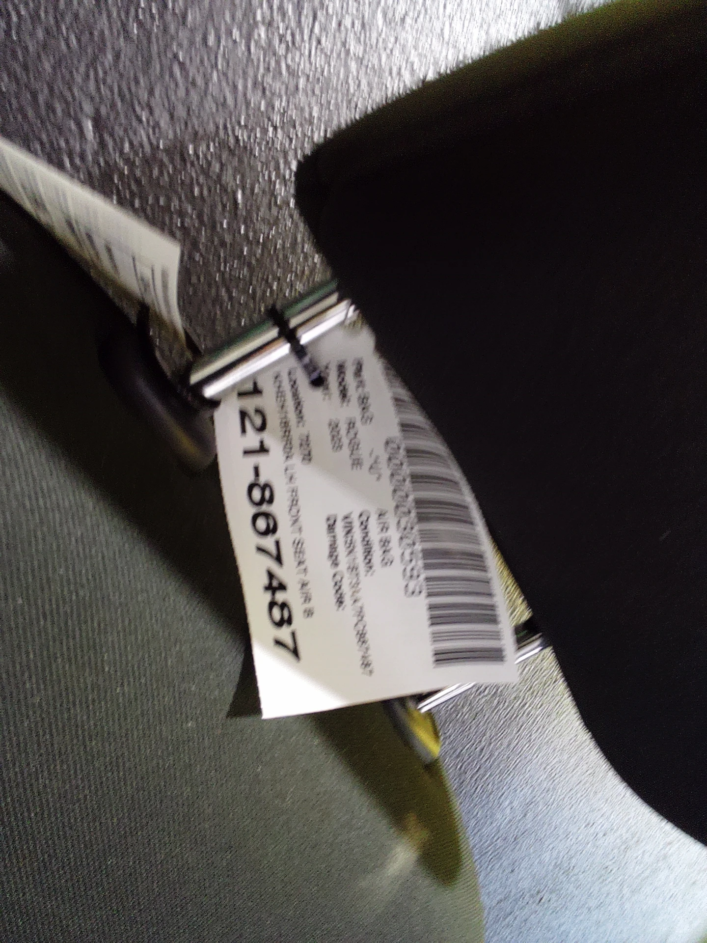 Lh Front Seat Air Bag · 2