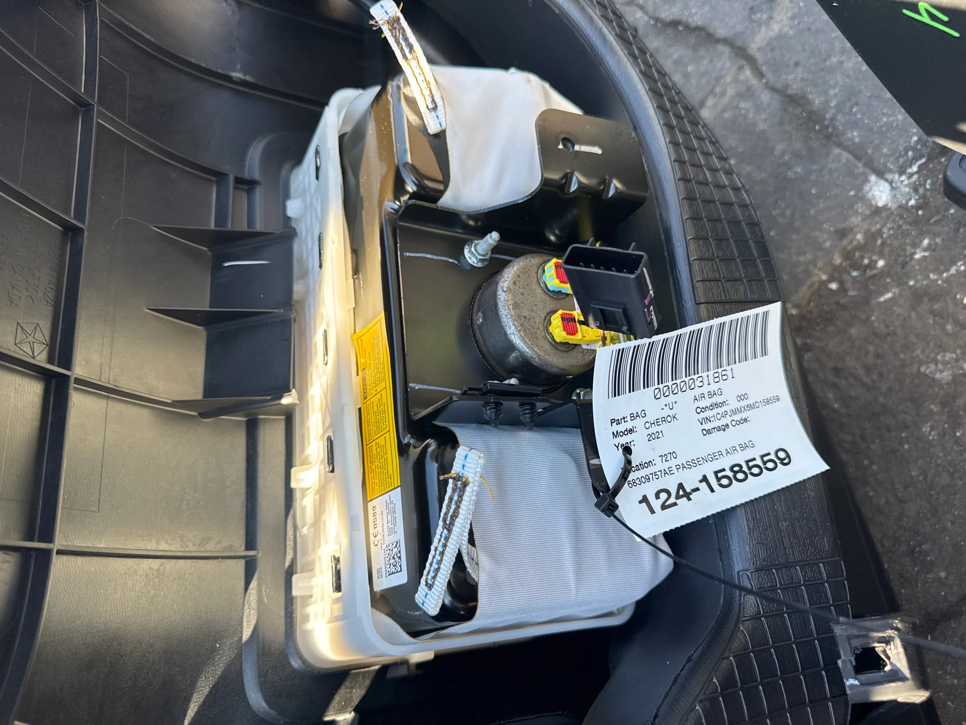 Passenger Air Bag · 1